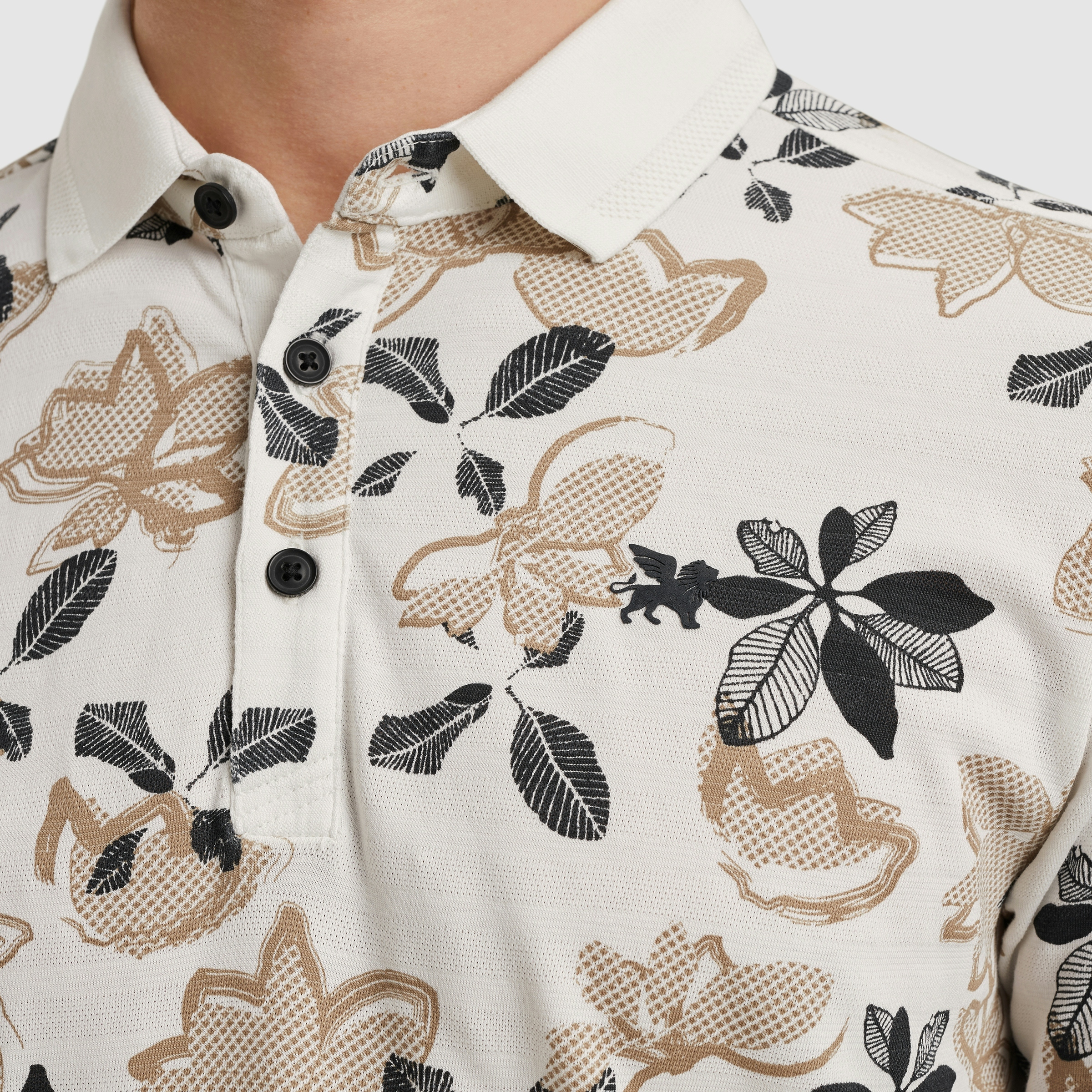 Vanguard Polo Jersey Structure Cloud Dancer