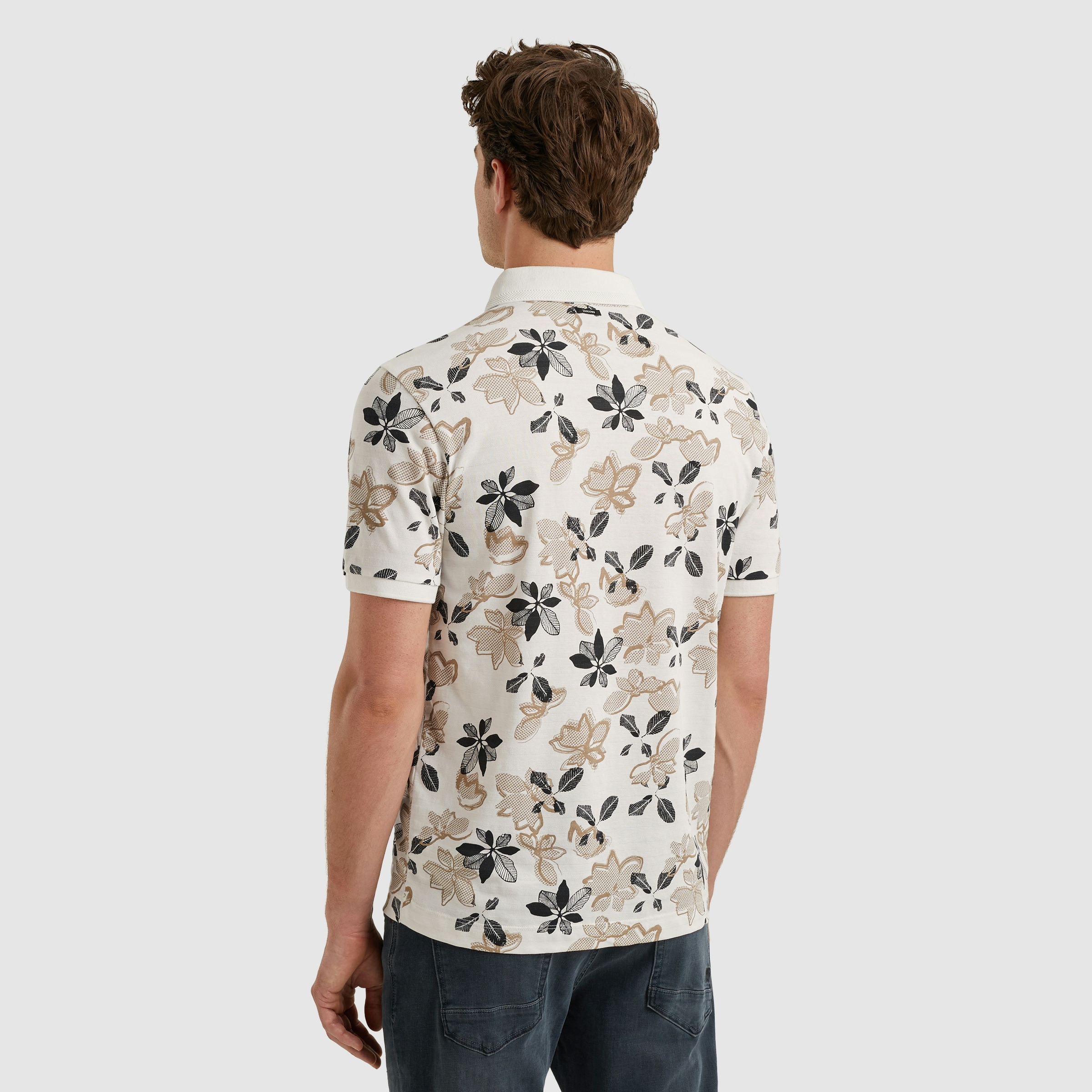 Vanguard Polo Jersey Structure Cloud Dancer