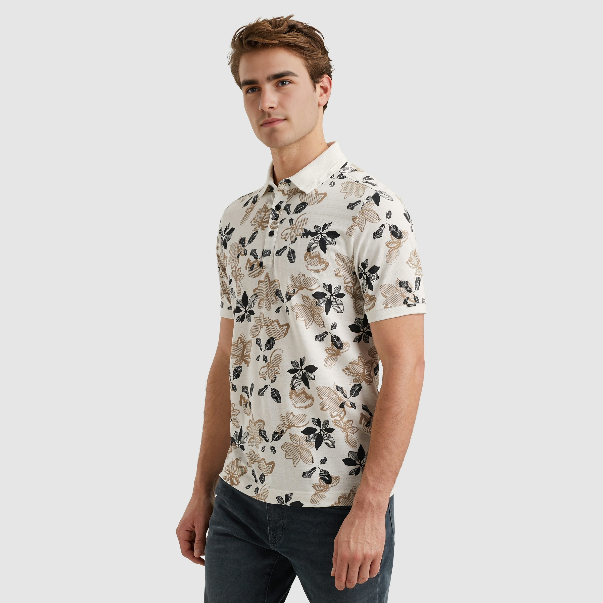 Vanguard Polo Jersey Structure Cloud Dancer