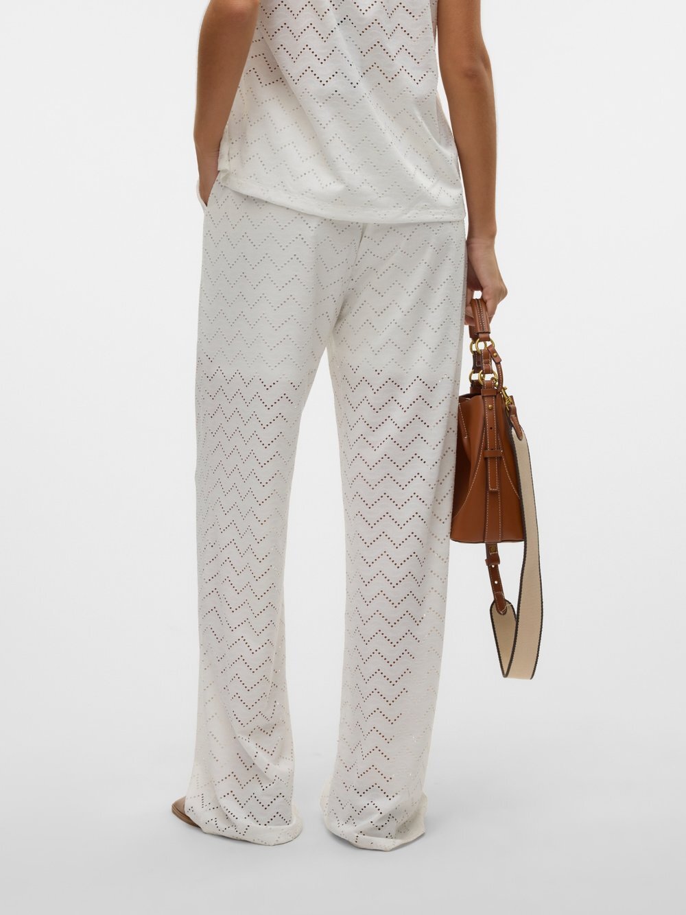 Vero Moda VMTHAS Broek Snow White