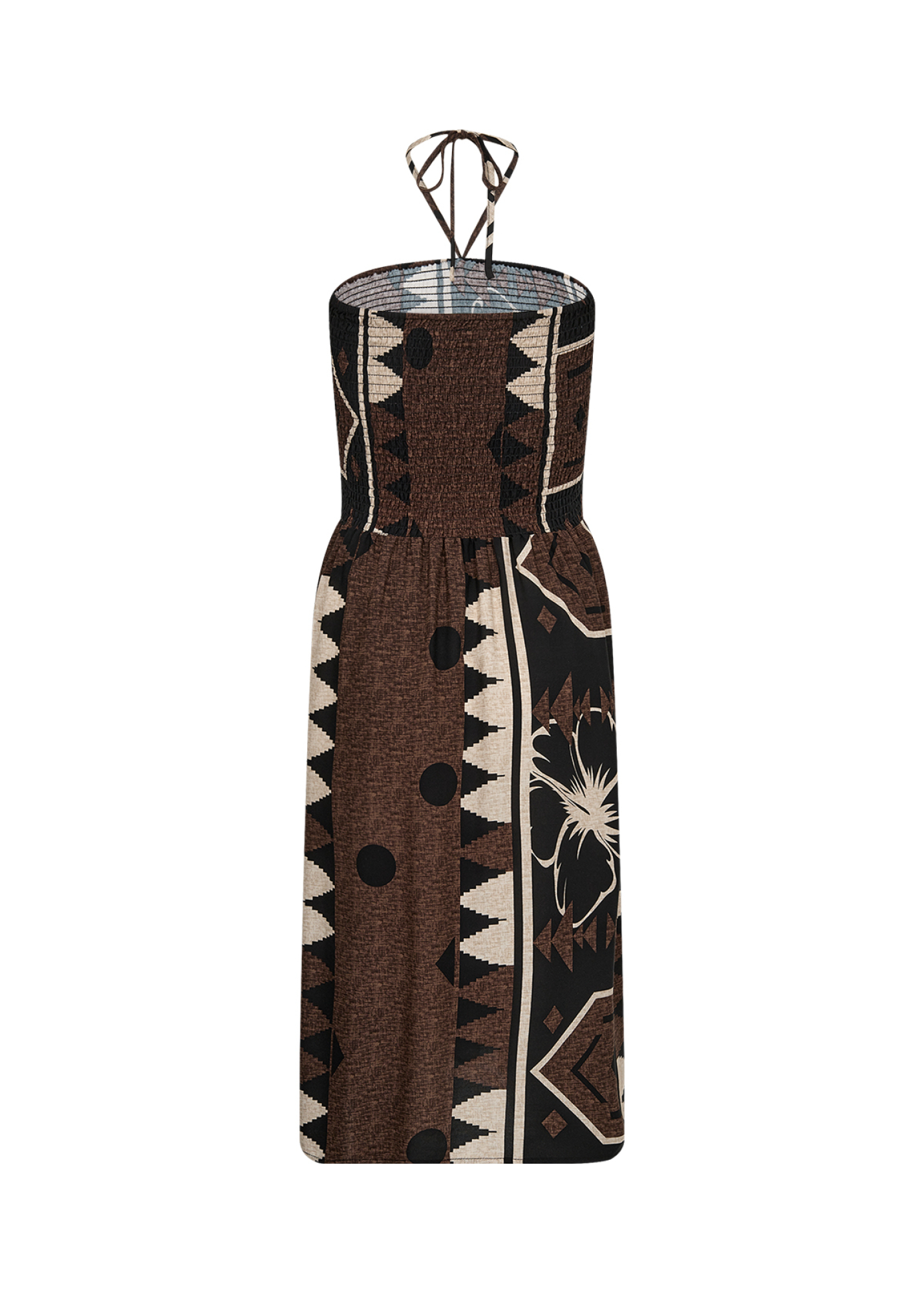 Soyaconcept SC-ROSALIE 2 Jurk Hot Fudge Combi
