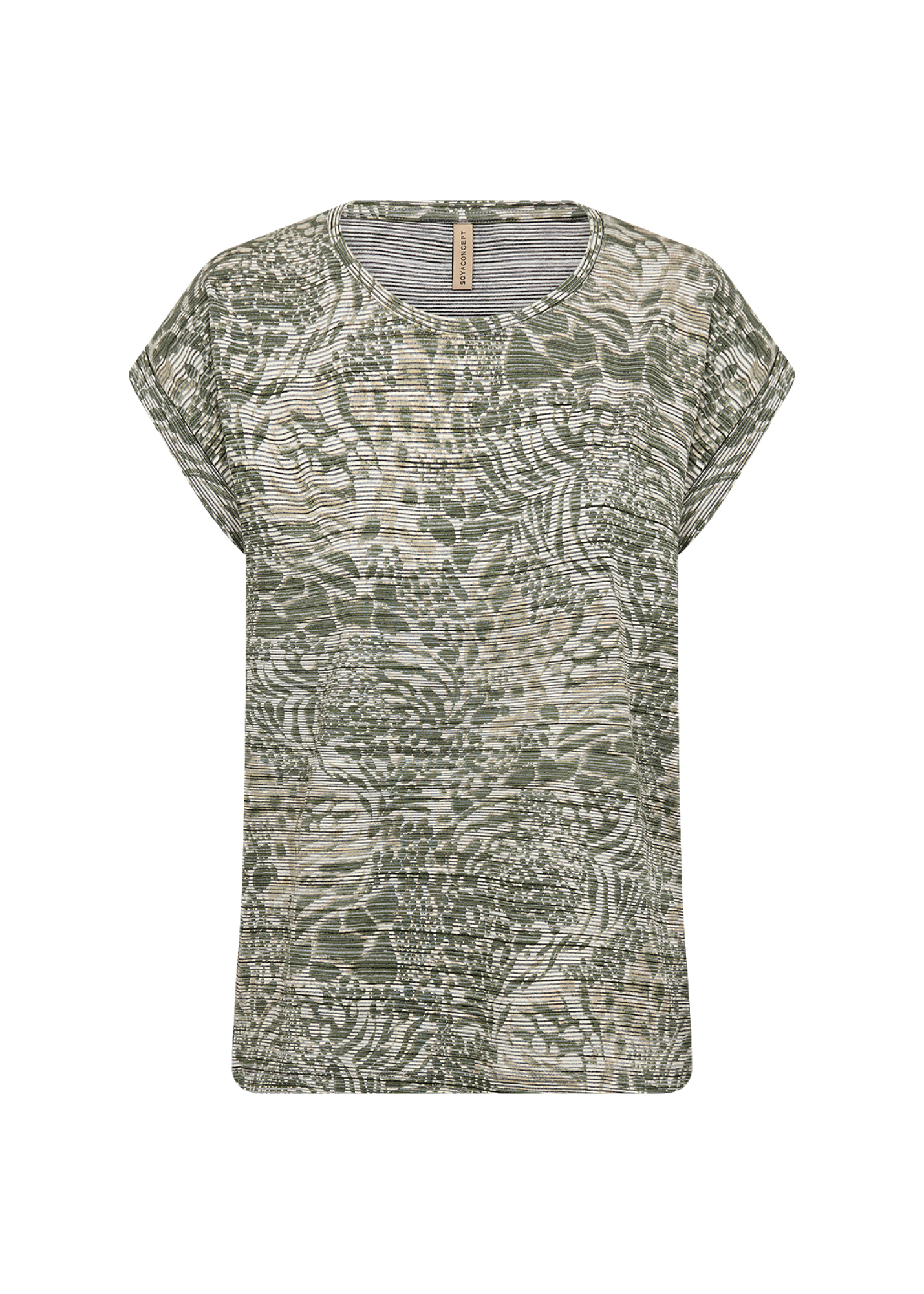 Soyaconcept SC-GALINA 55 T-shirt Thyme Combi