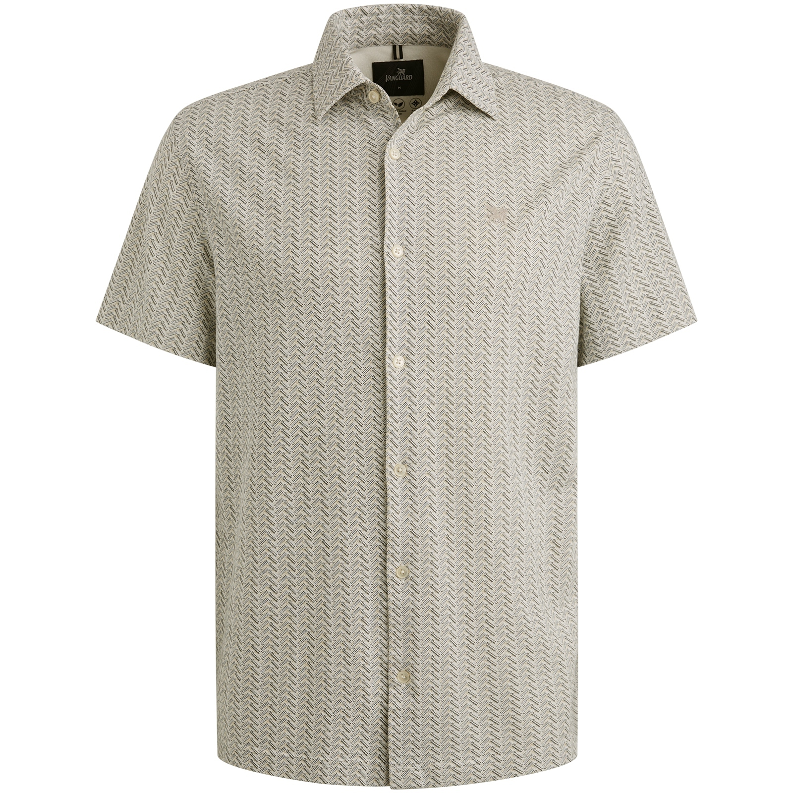 Vanguard CF Structure Print Modalux Shirt Cloud Dancer