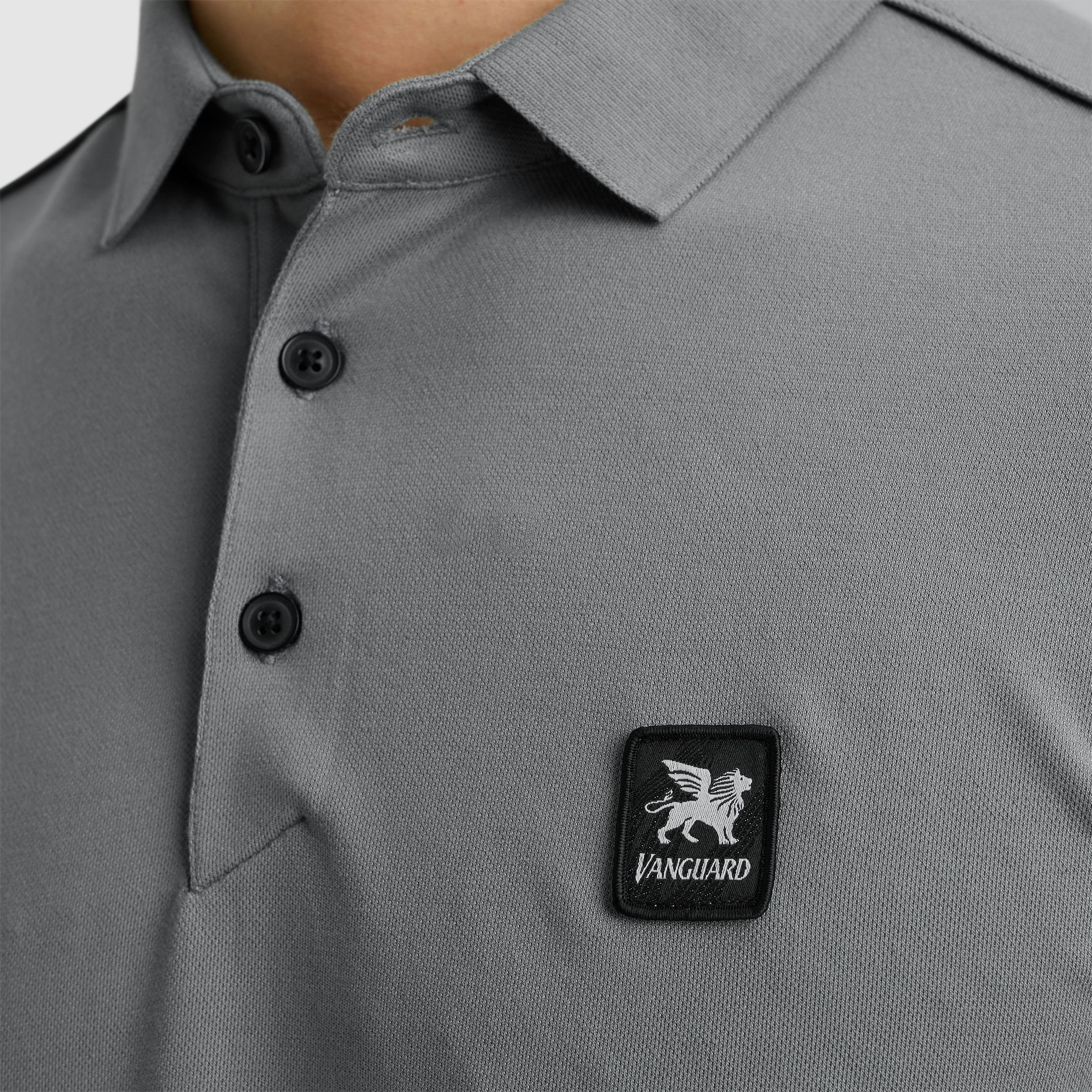 Vanguard Pique Blend Polo Dark Slate