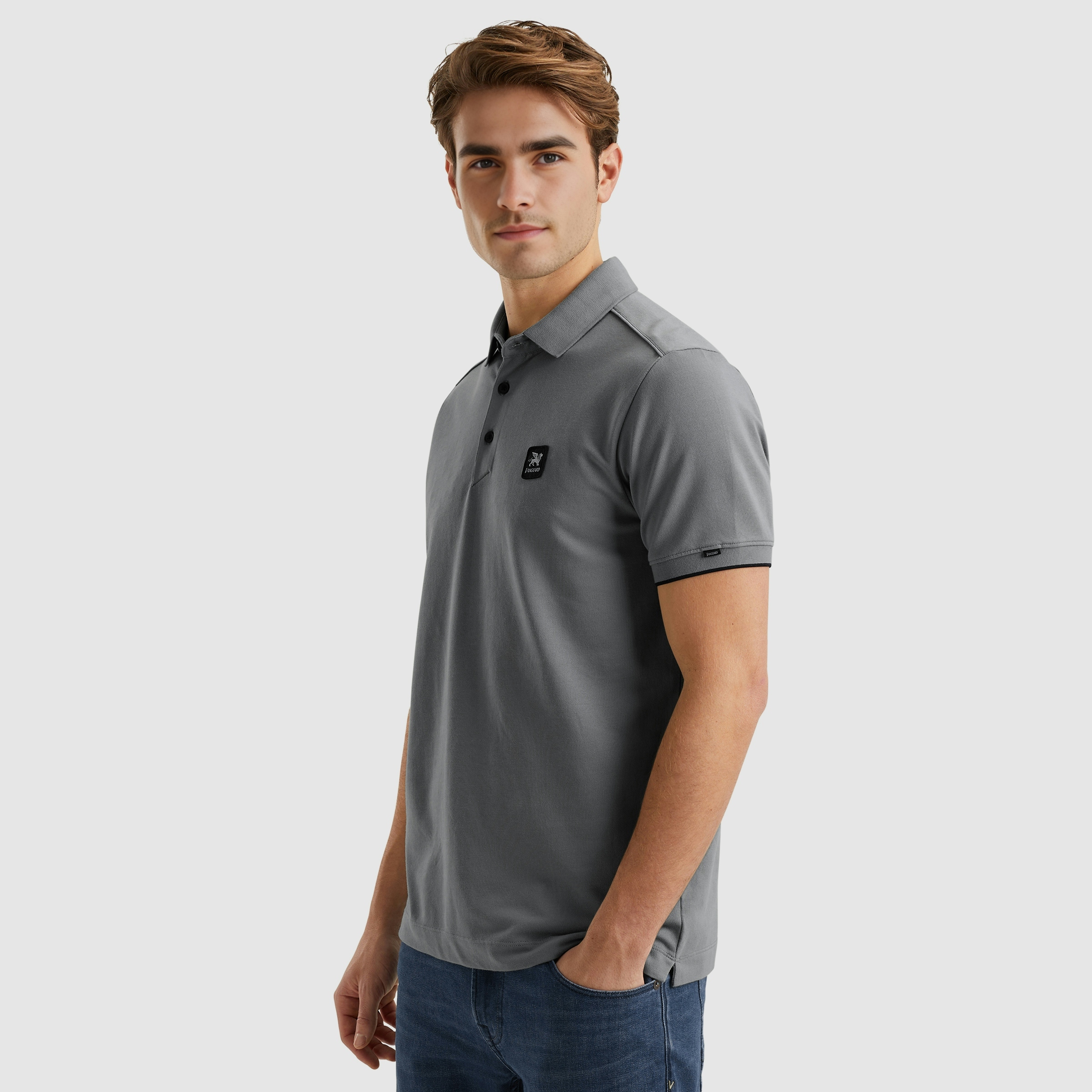 Vanguard Pique Blend Polo Dark Slate