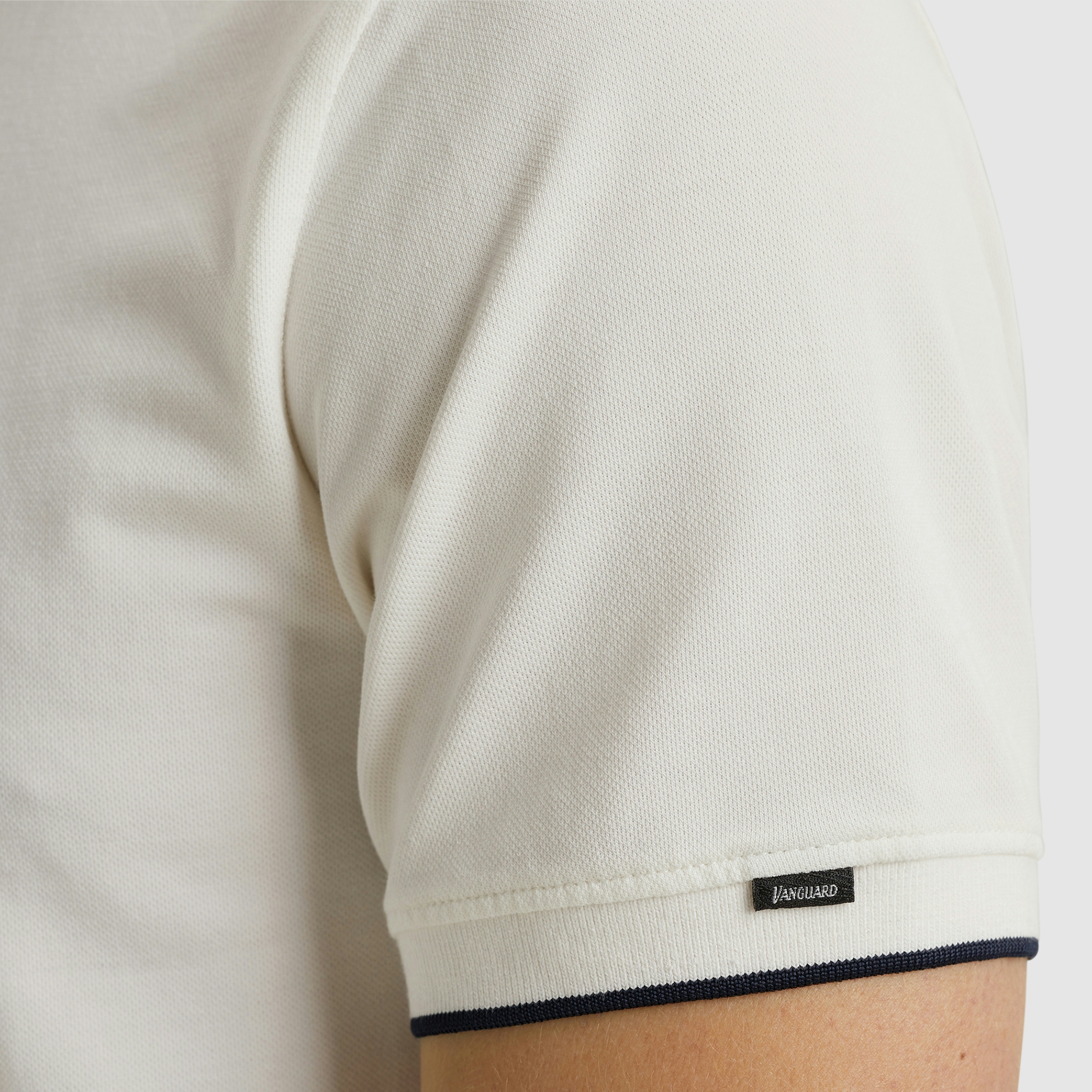 Vanguard Pique Blend Polo Cloud Dancer