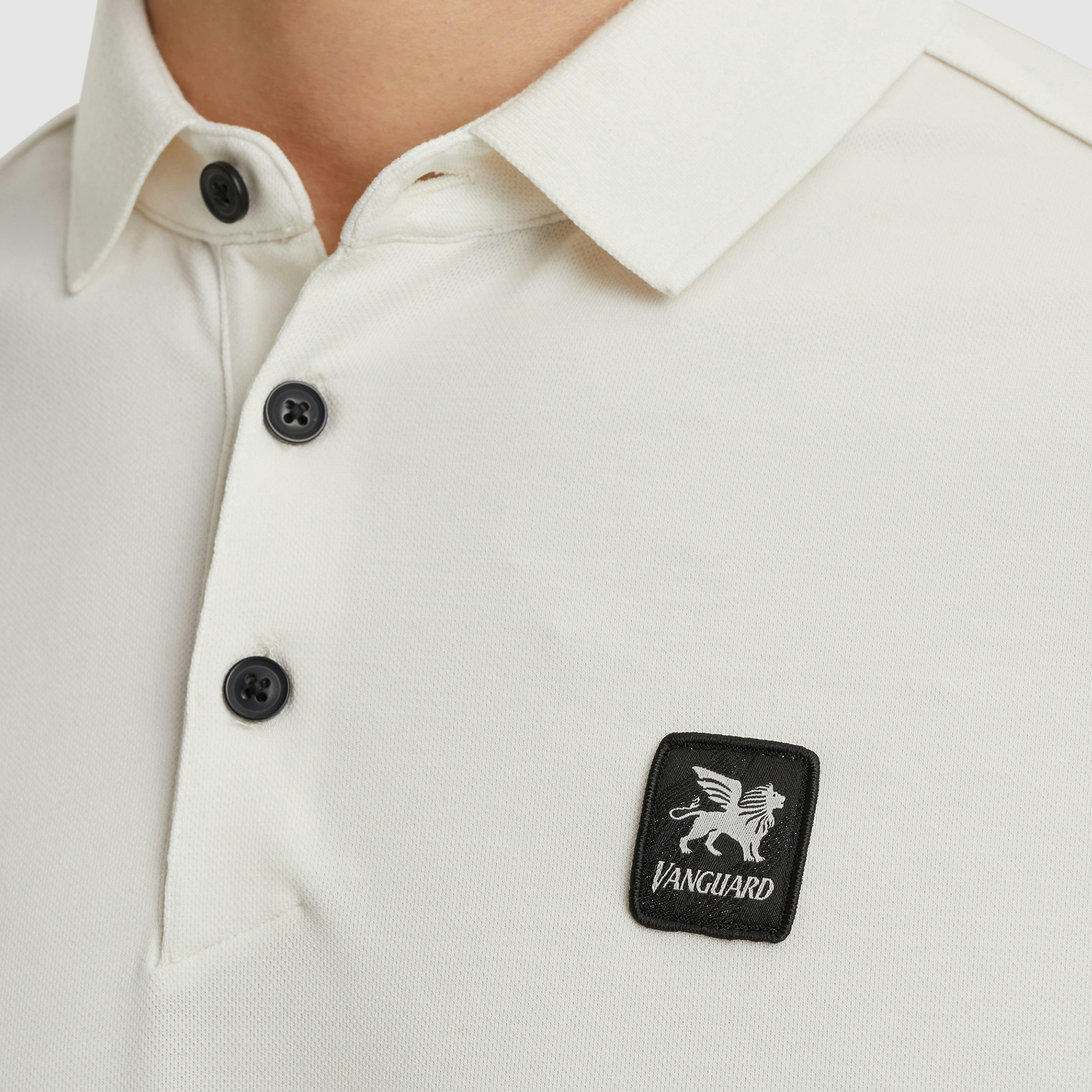 Vanguard Pique Blend Polo Cloud Dancer