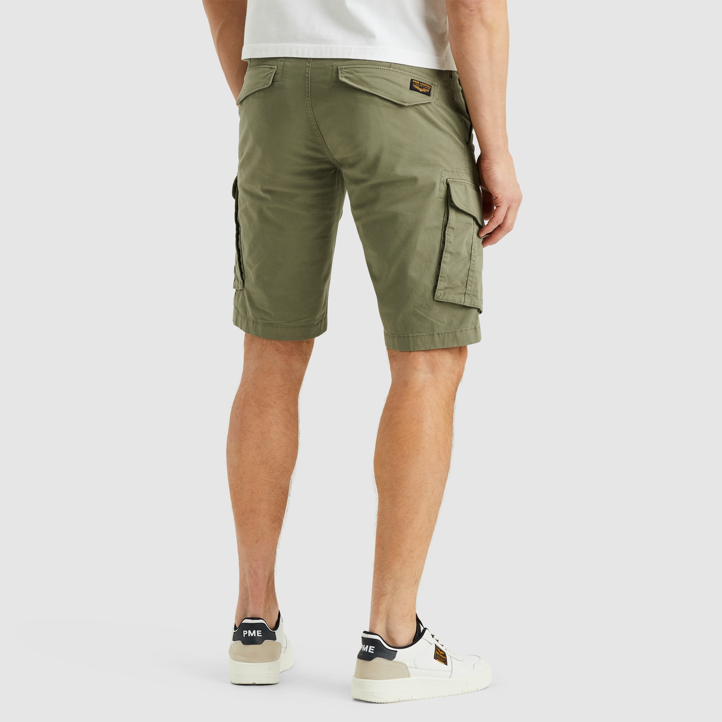 PME Legend Nordrop Cargo Shorts Deep Lichen Green
