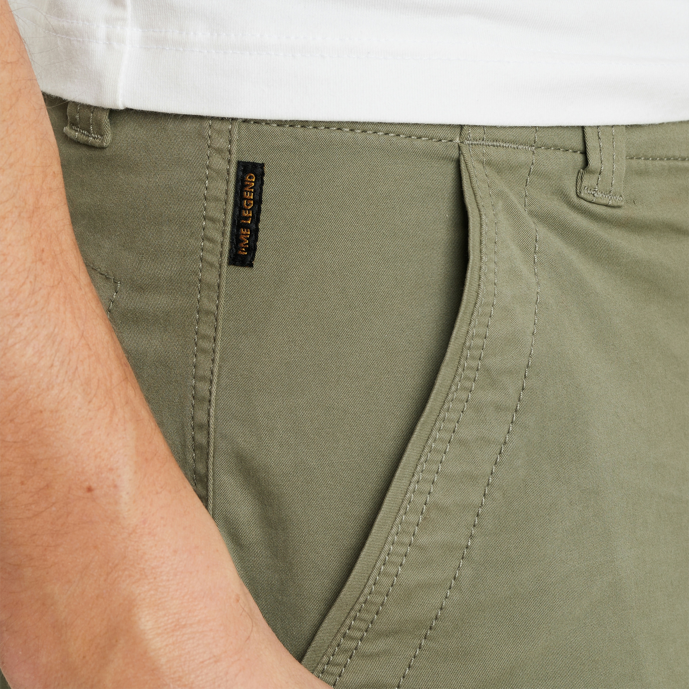 PME Legend Nordrop Cargo Shorts Deep Lichen Green