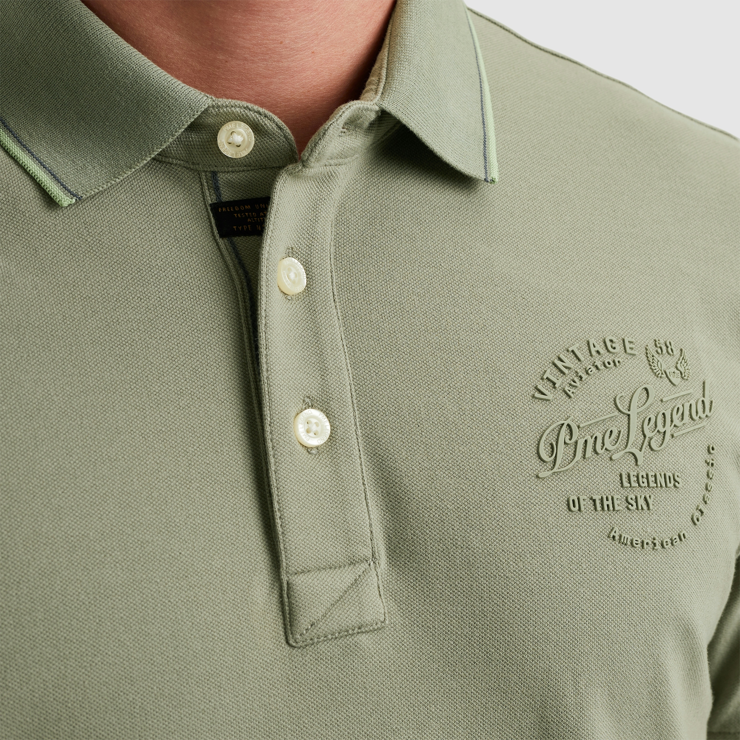 PME Legend Stretch Piqué Polo Shadow