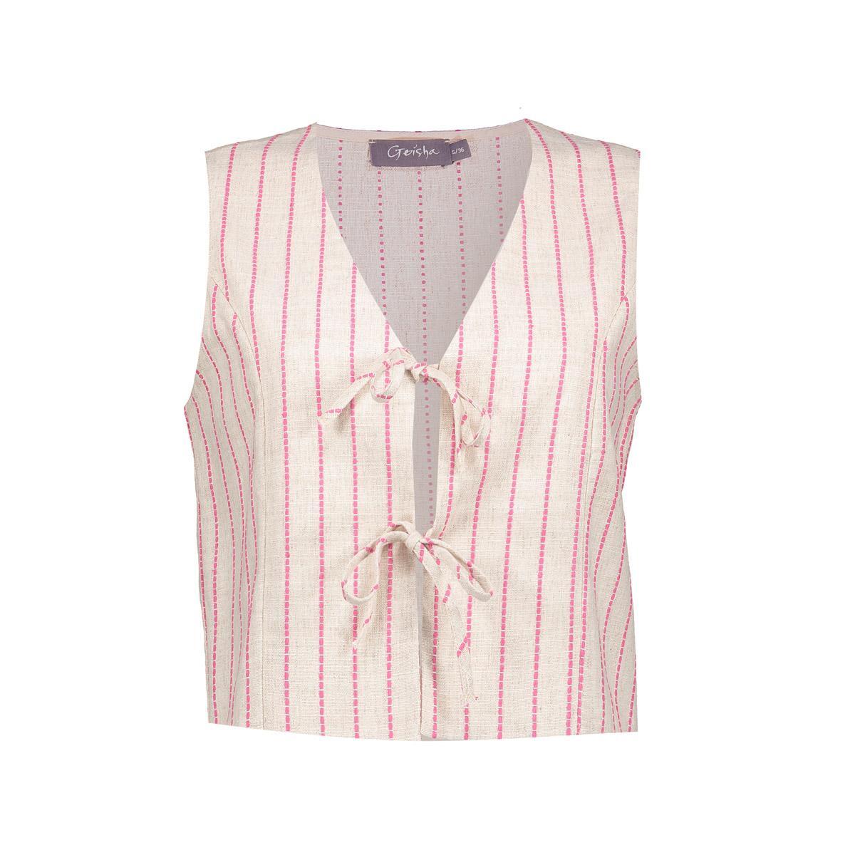 Geisha Gilet Sand Pink