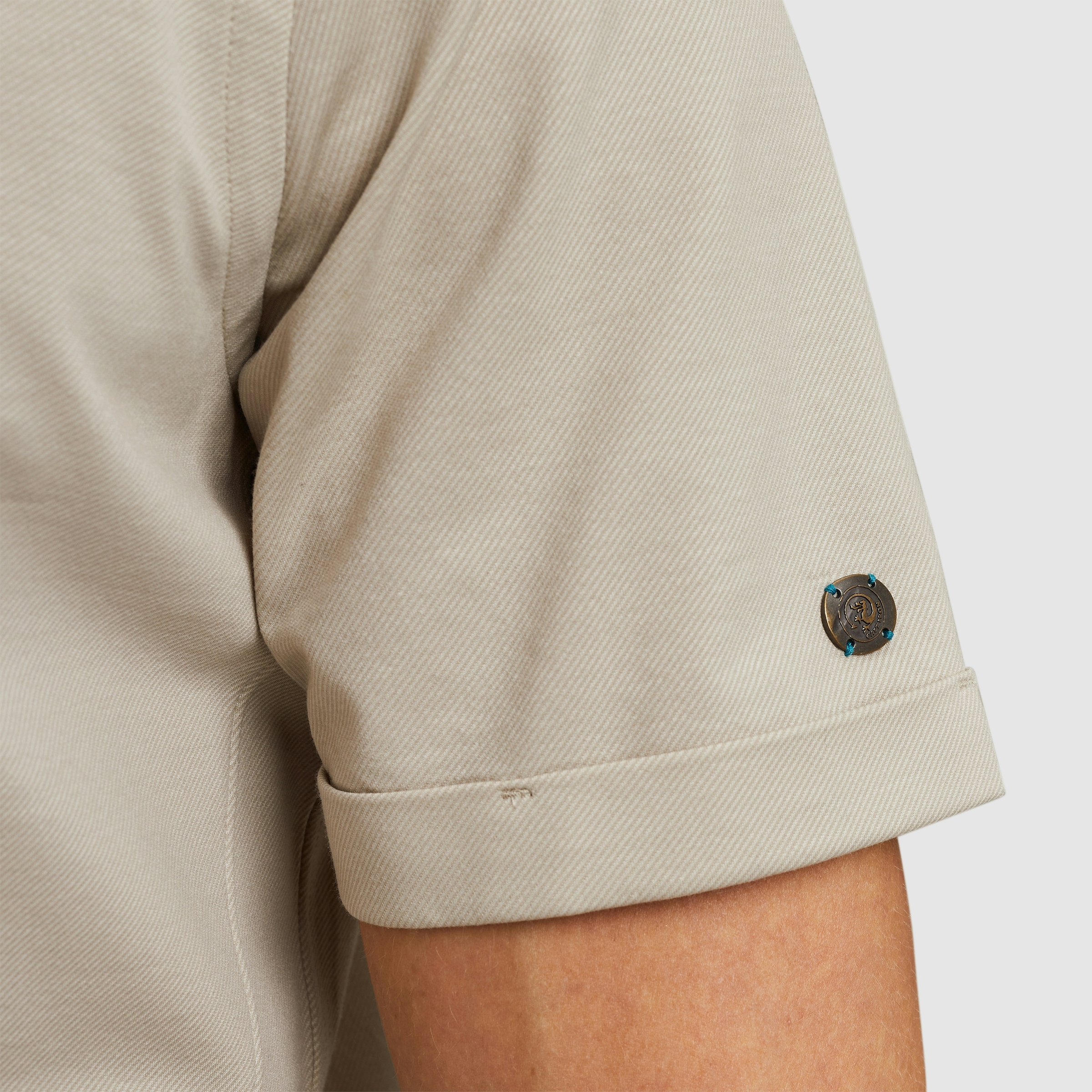 Cast Iron CF Tech Twill Jersey Silver Birch