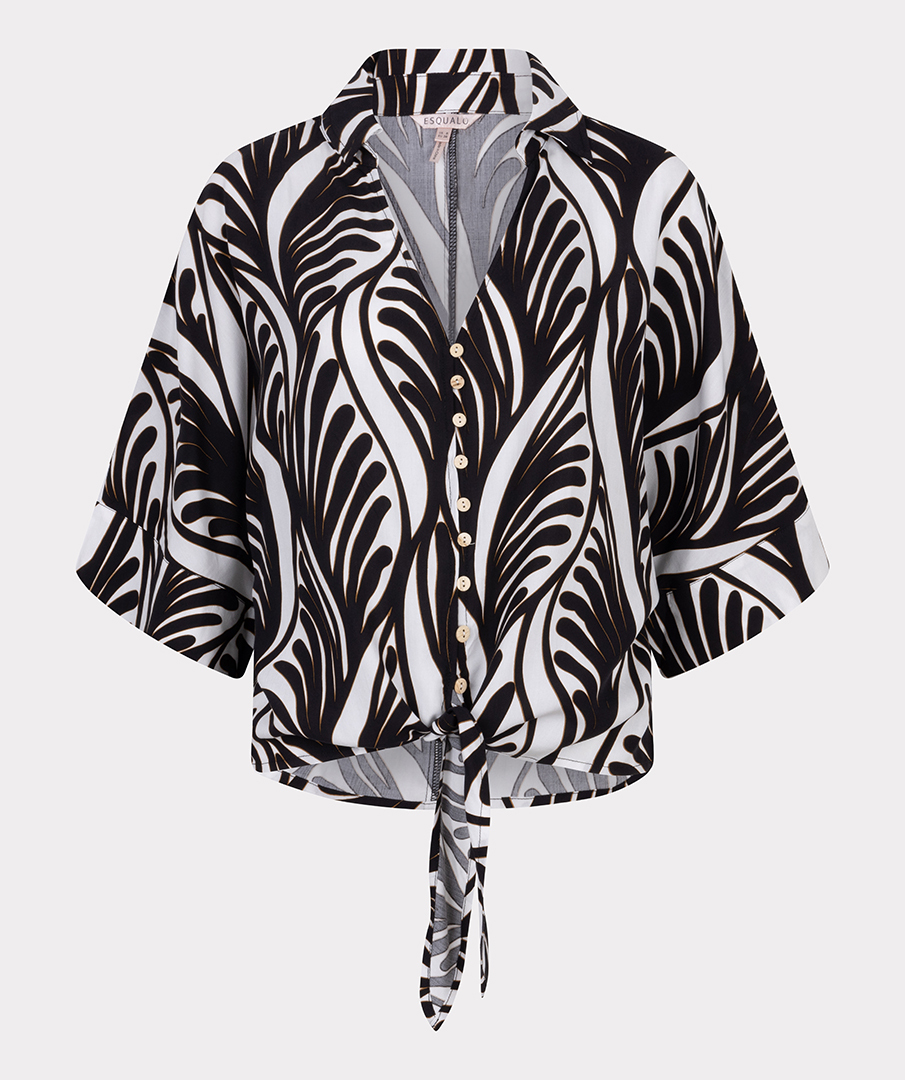 Esqualo Blouse Summer Vibes Print