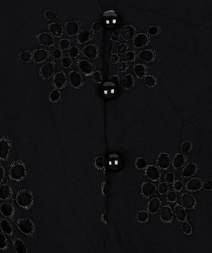 Esquaalo HS25.09217  Dress allover embroidery