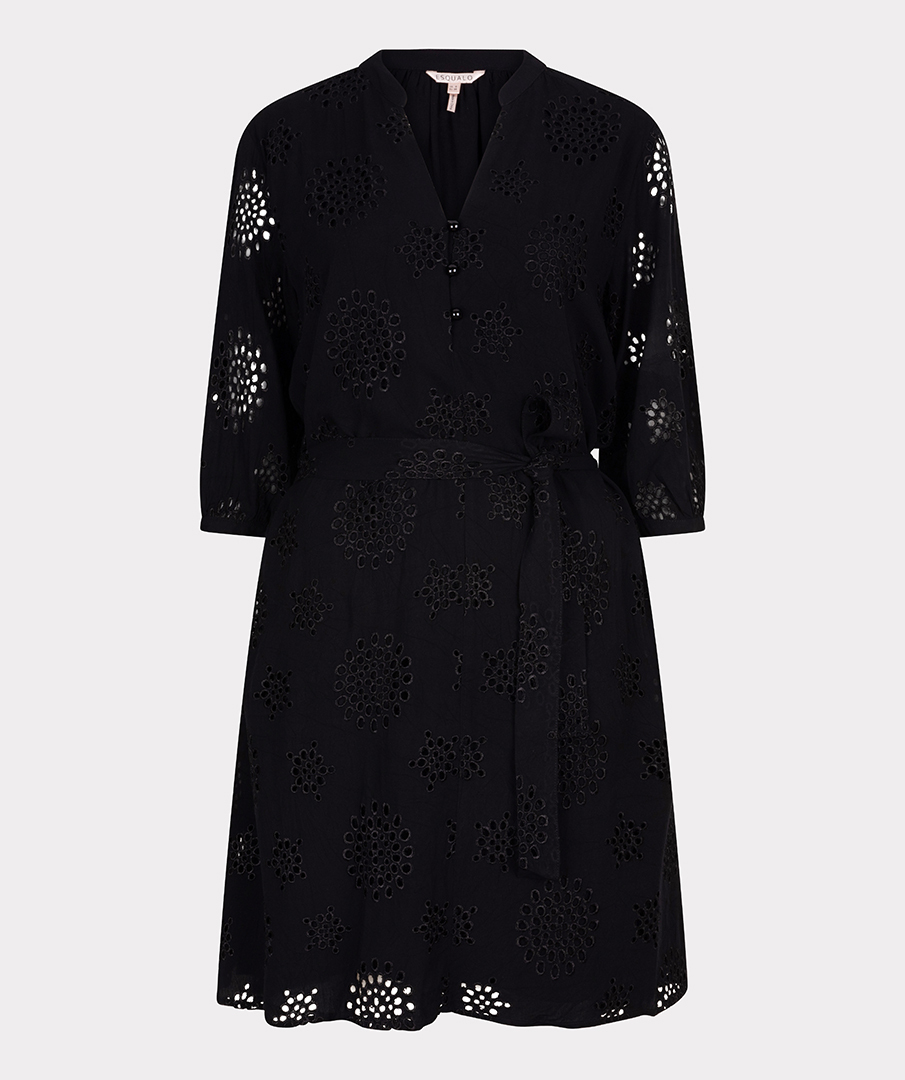 Esquaalo HS25.09217  Dress allover embroidery