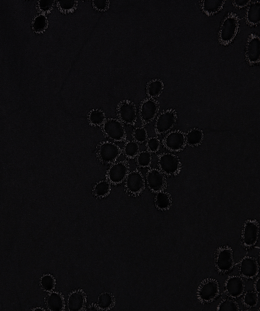 Esqualo HS25.09218 Blouse allover embroidery