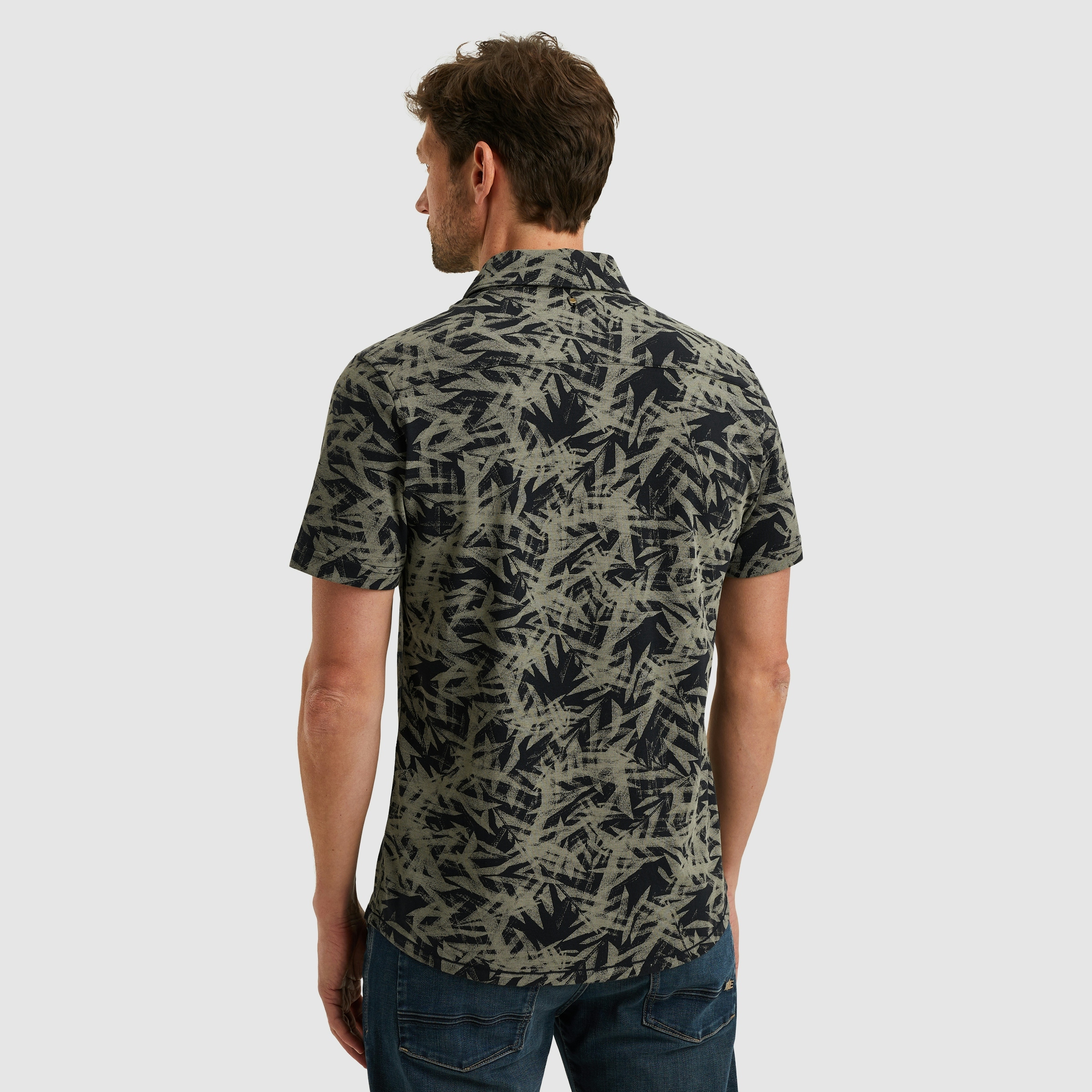 PME legend PSIS2505228-5281  Jersey Pique Print Leaf