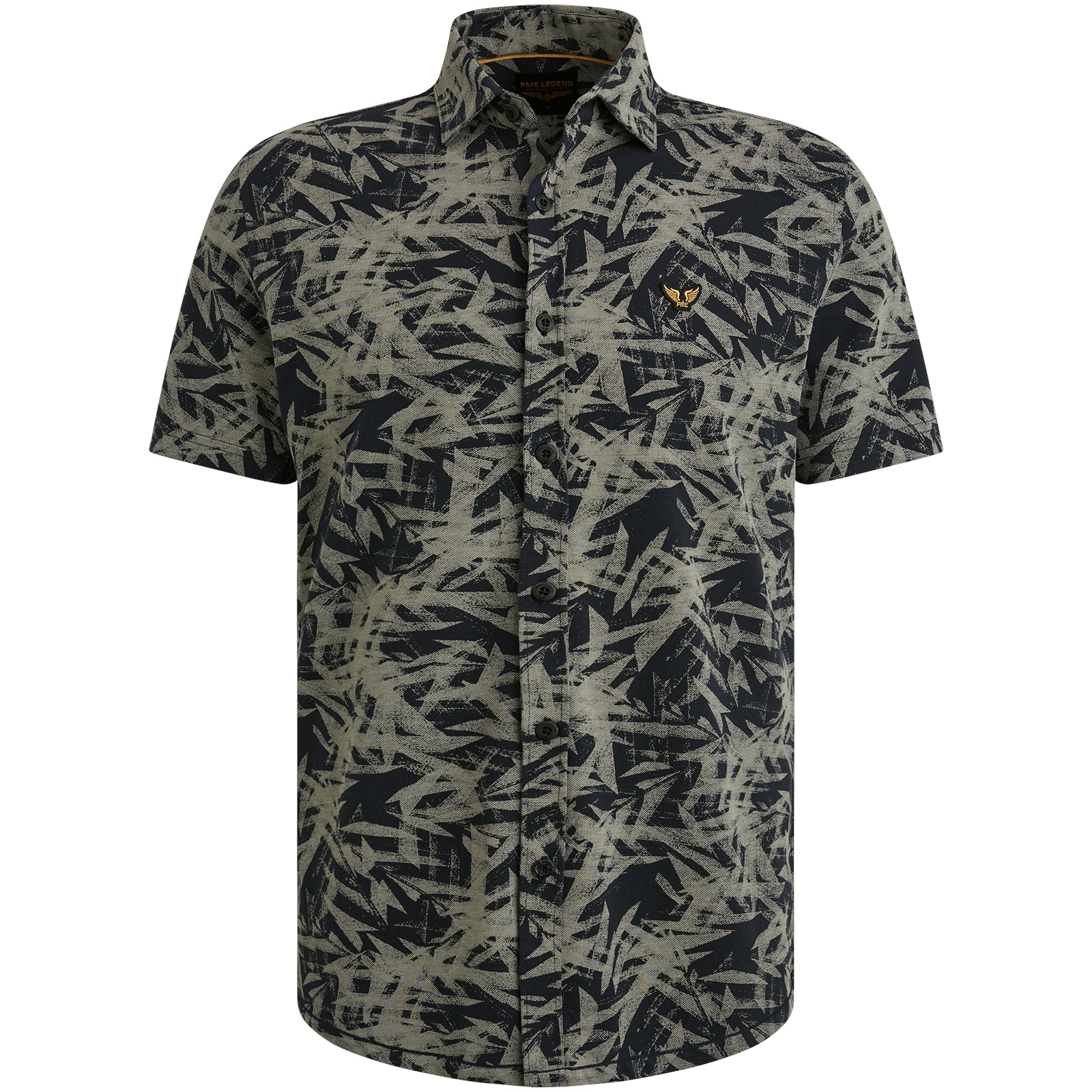 PME legend PSIS2505228-5281  Jersey Pique Print Leaf