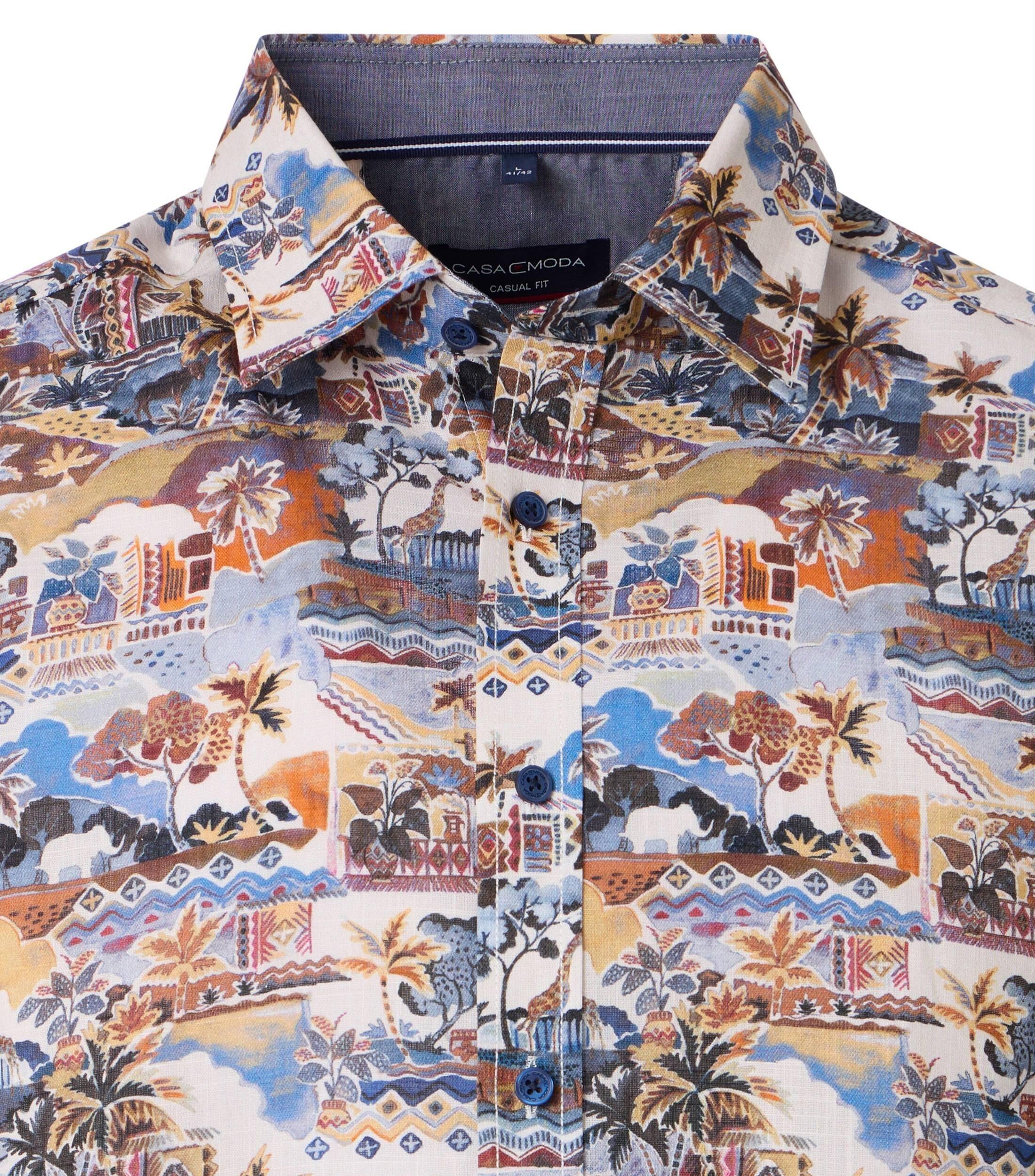 Casa Moda Casual Shirt Multicolor Print