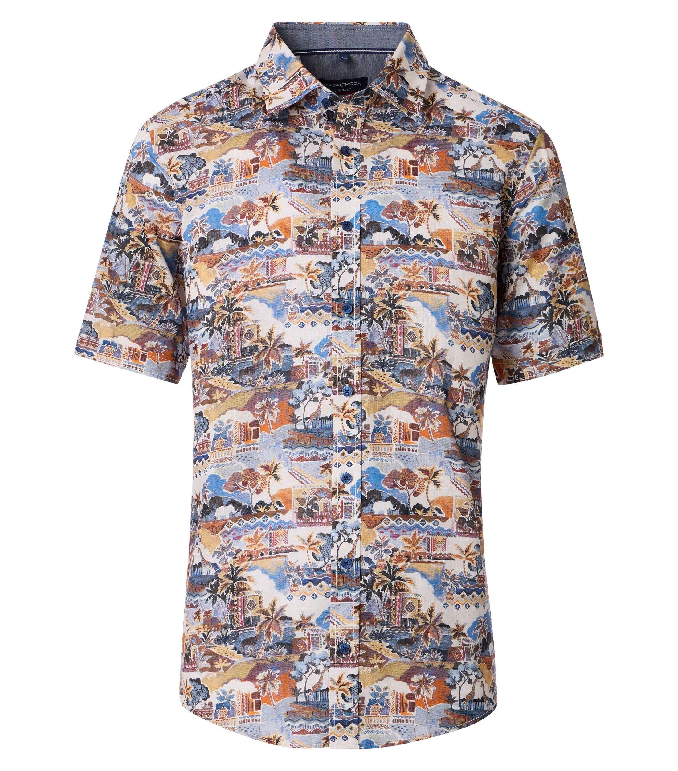 Casa Moda Casual Shirt Multicolor Print