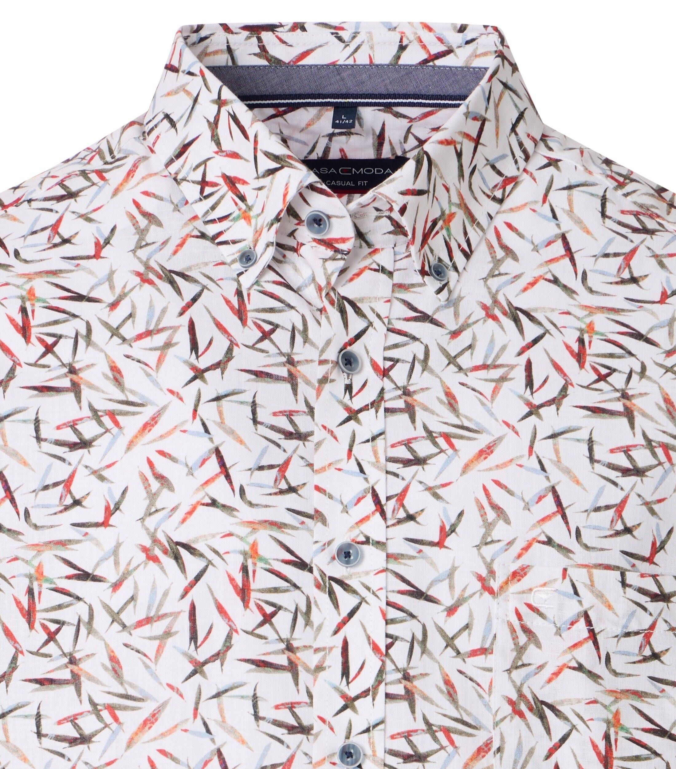 Casa Moda Casual Shirt Print Rood