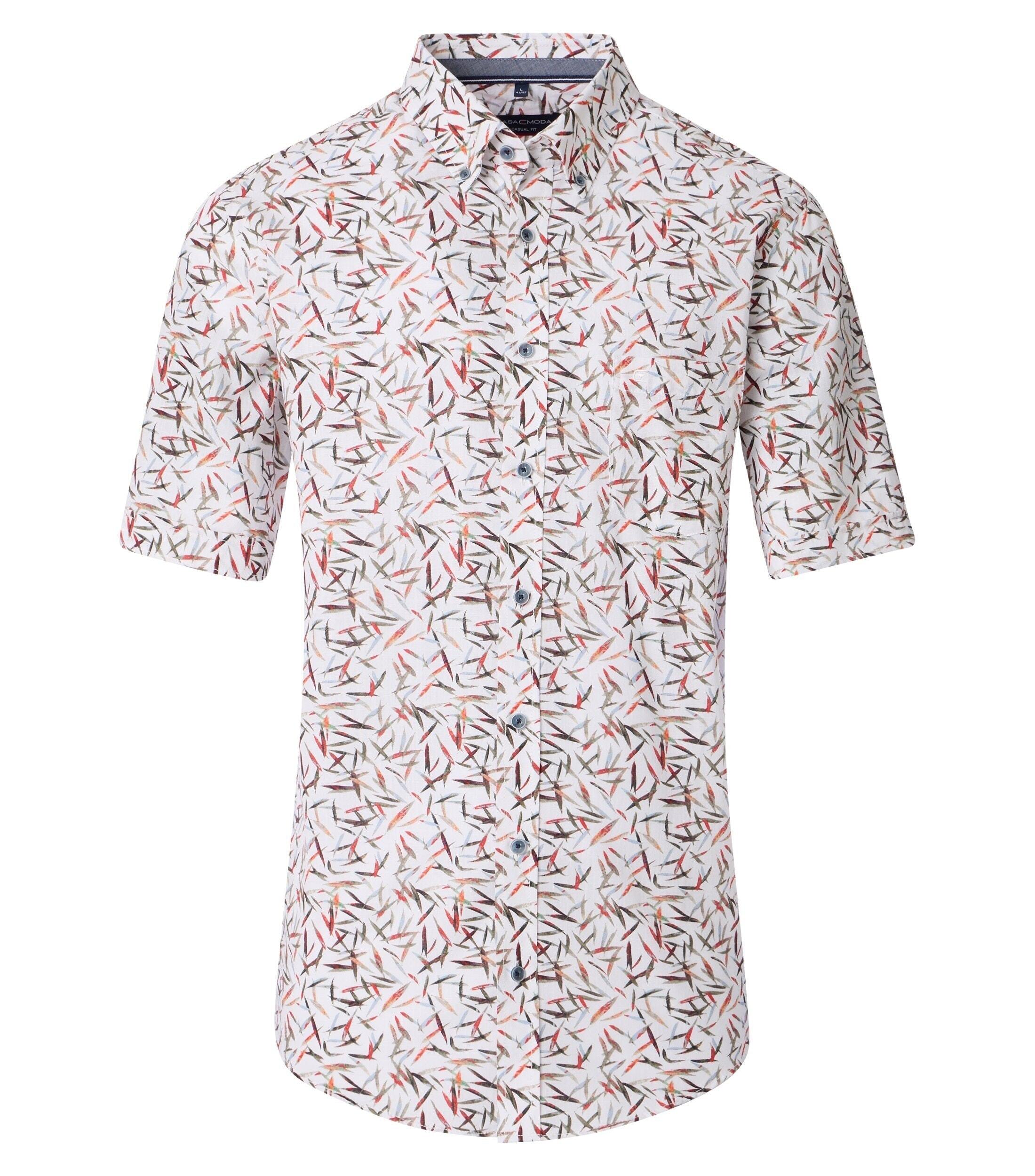 Casa Moda Casual Shirt Print Rood
