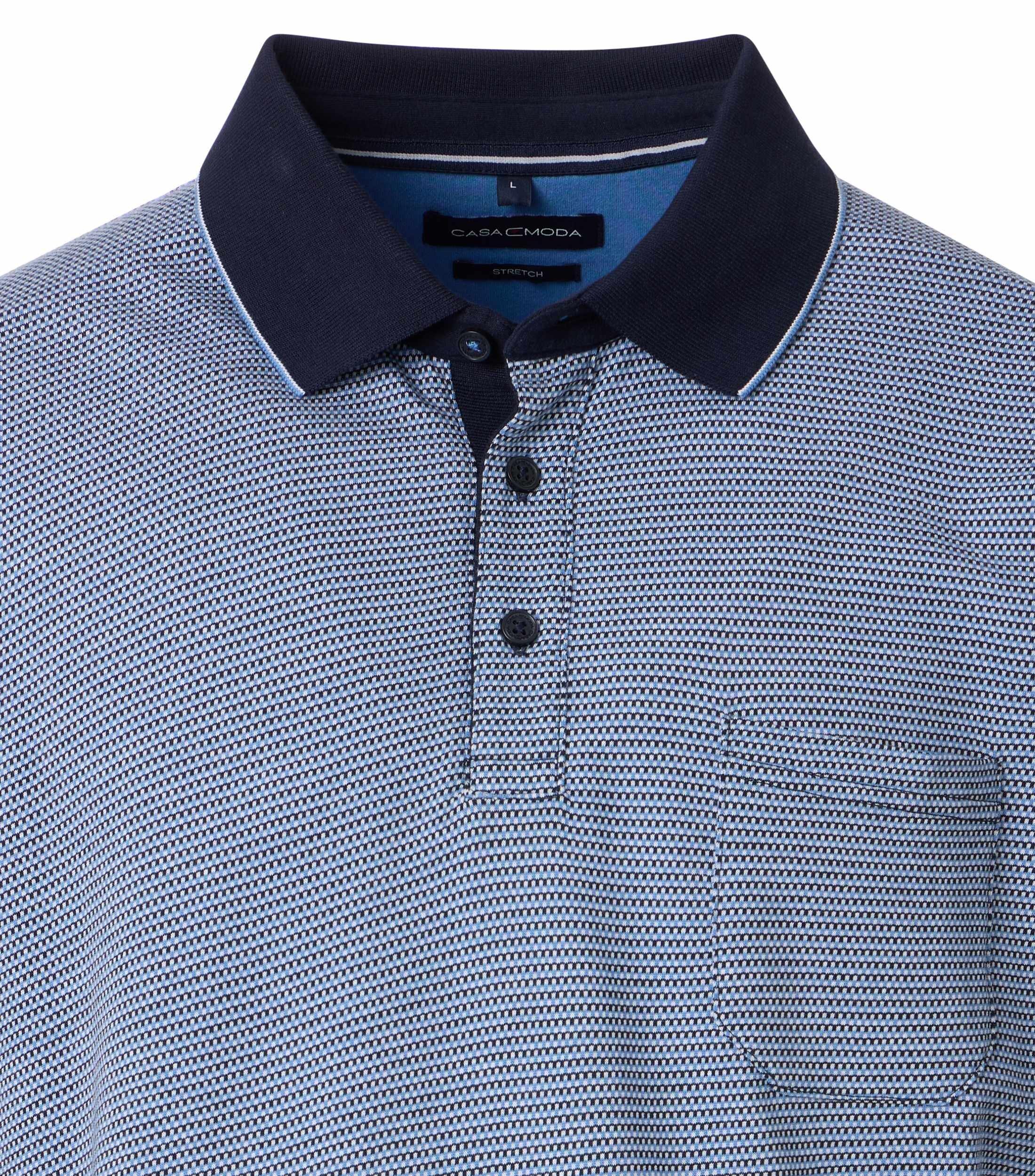 Casa Moda Polo Blauw
