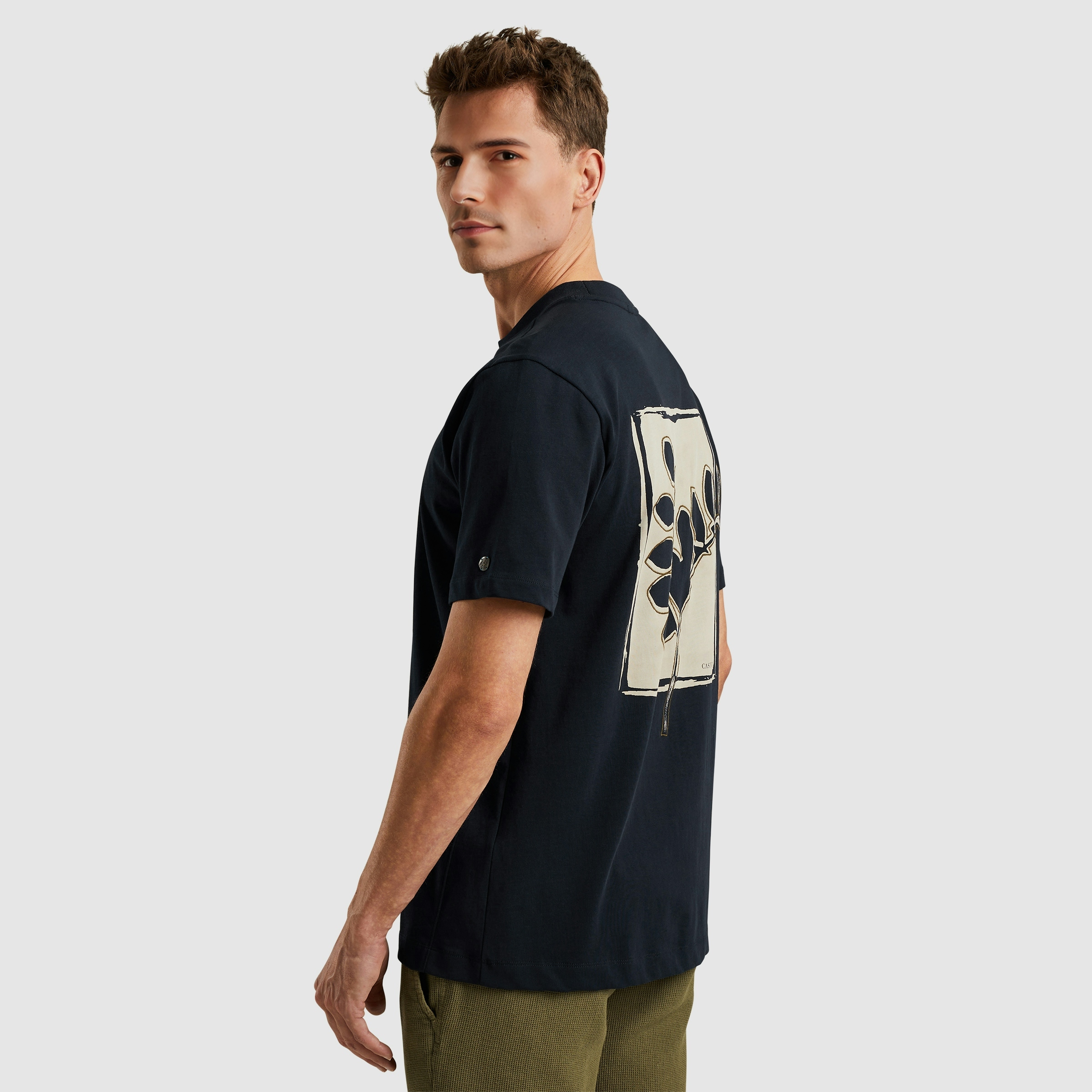 Cast Iron T-shirt Dark Sapphire