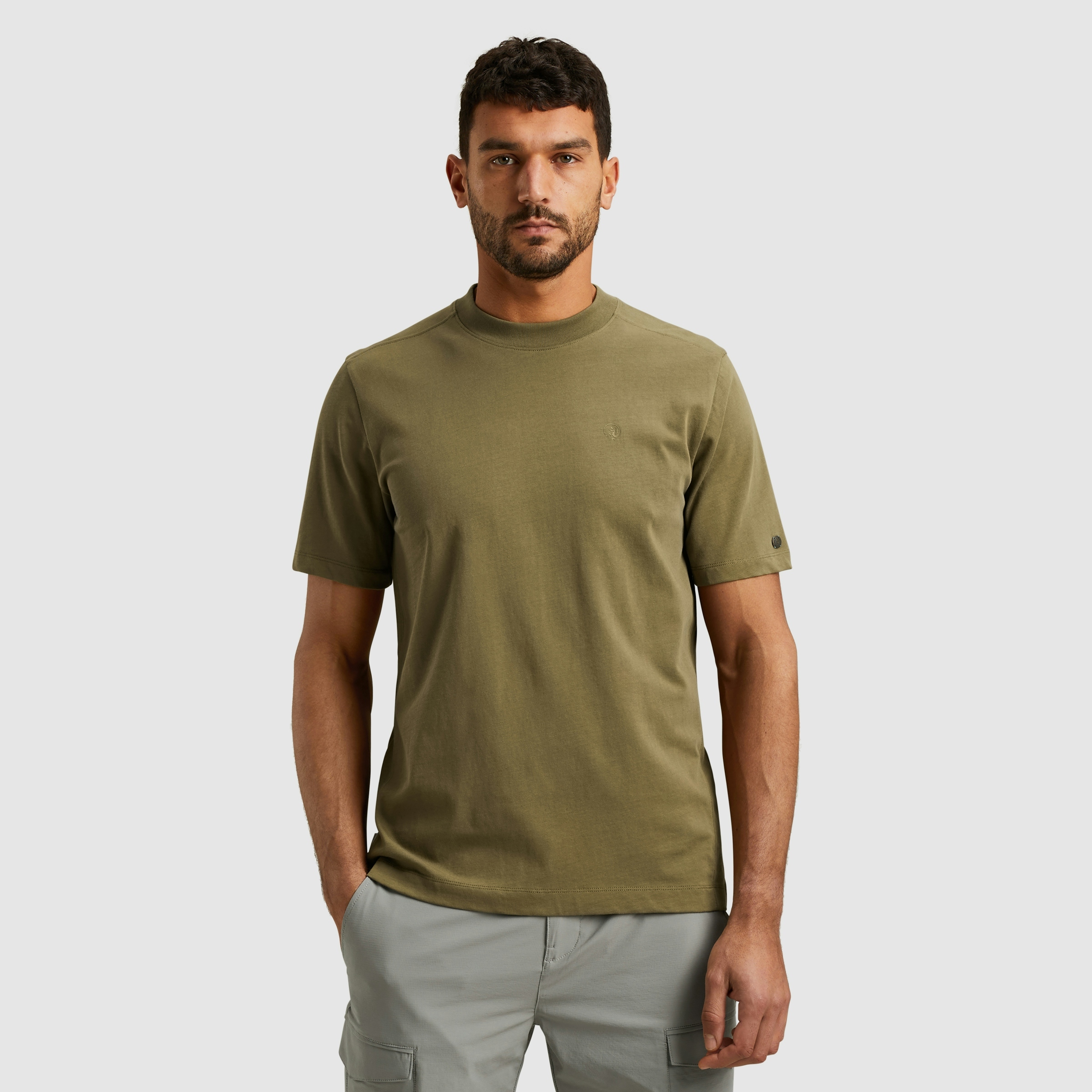 Cast Iron T-shirt Martini Olive