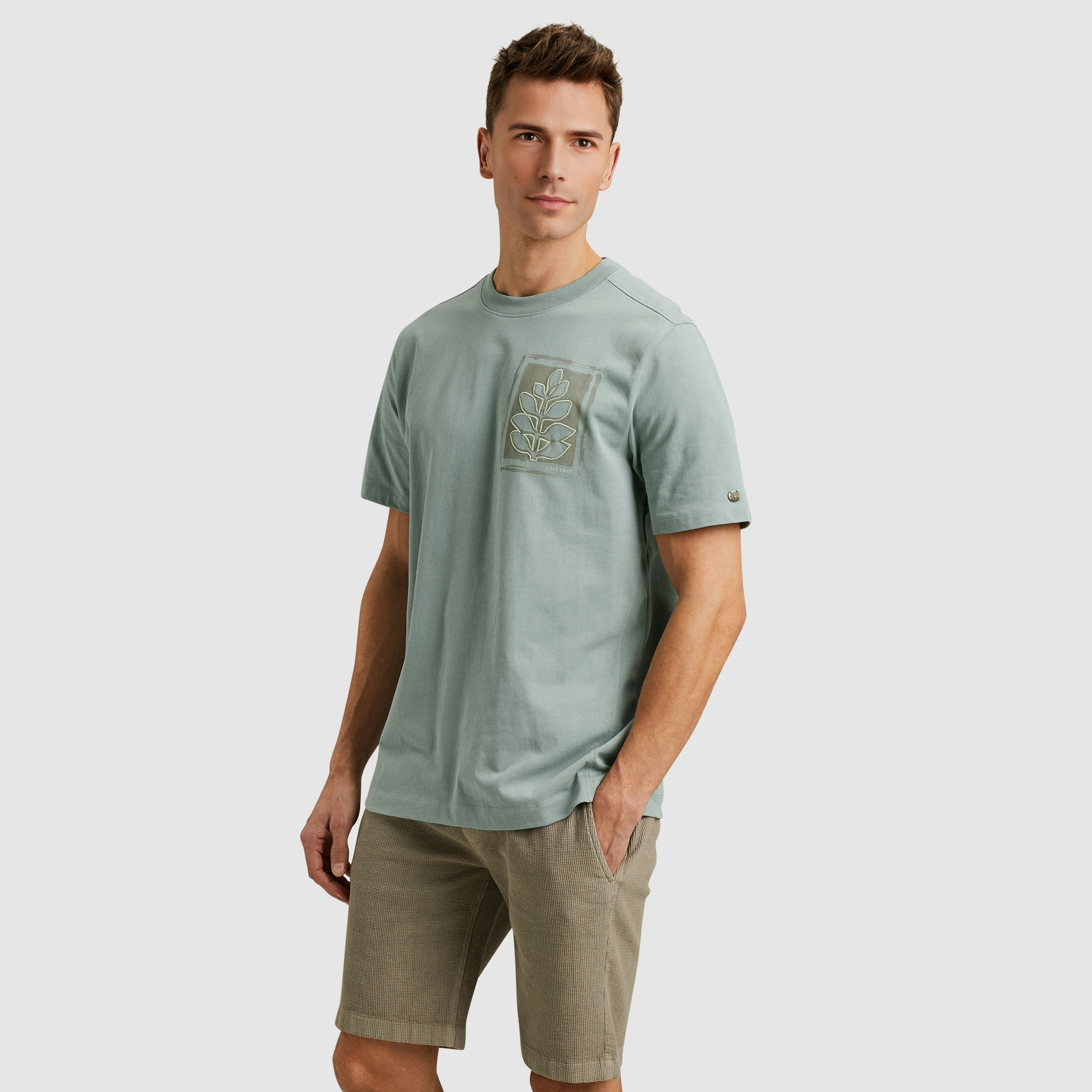 Cast Iron T-shirt Slate
