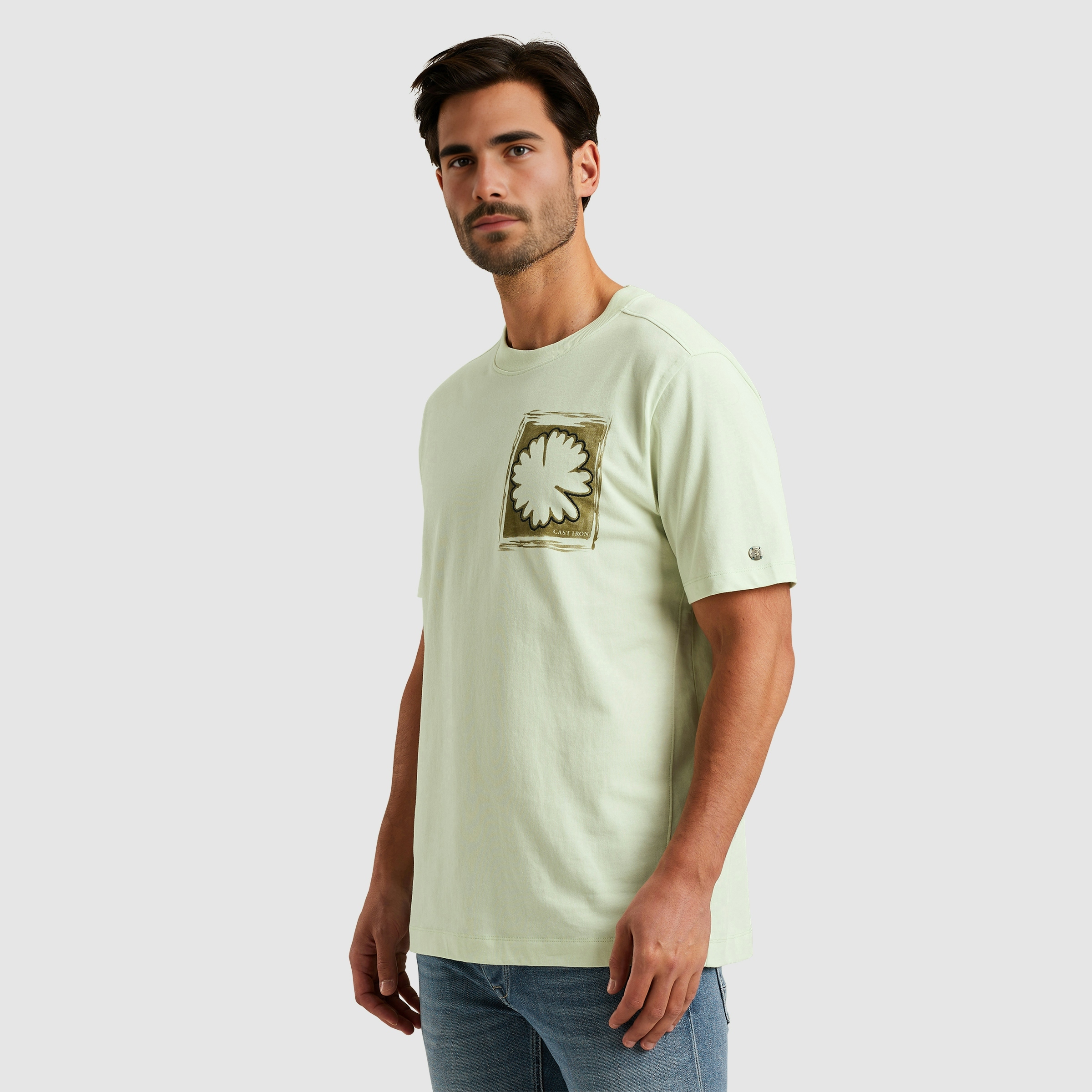Cast Iron T-shirt Meadow Mist