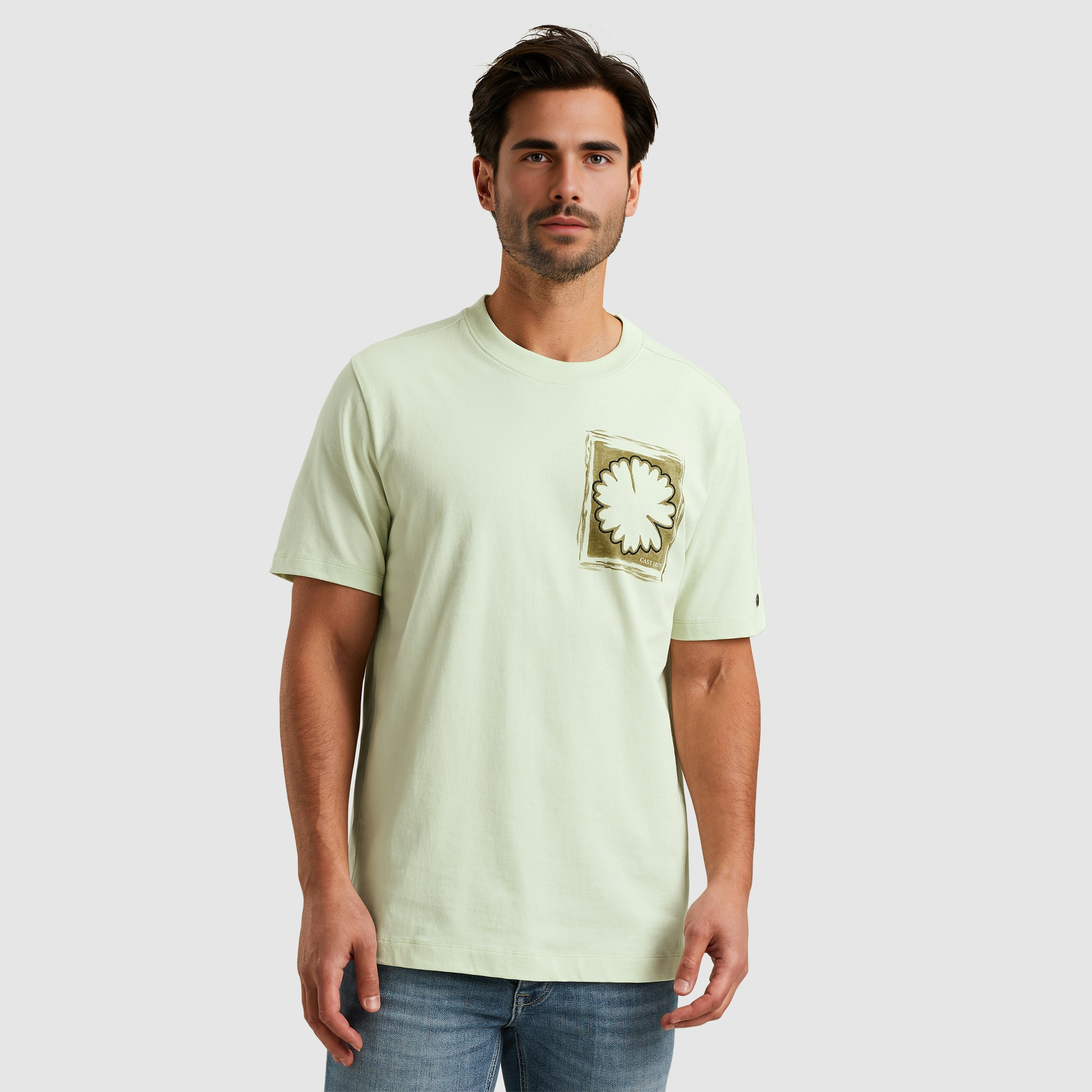 Cast Iron T-shirt Meadow Mist