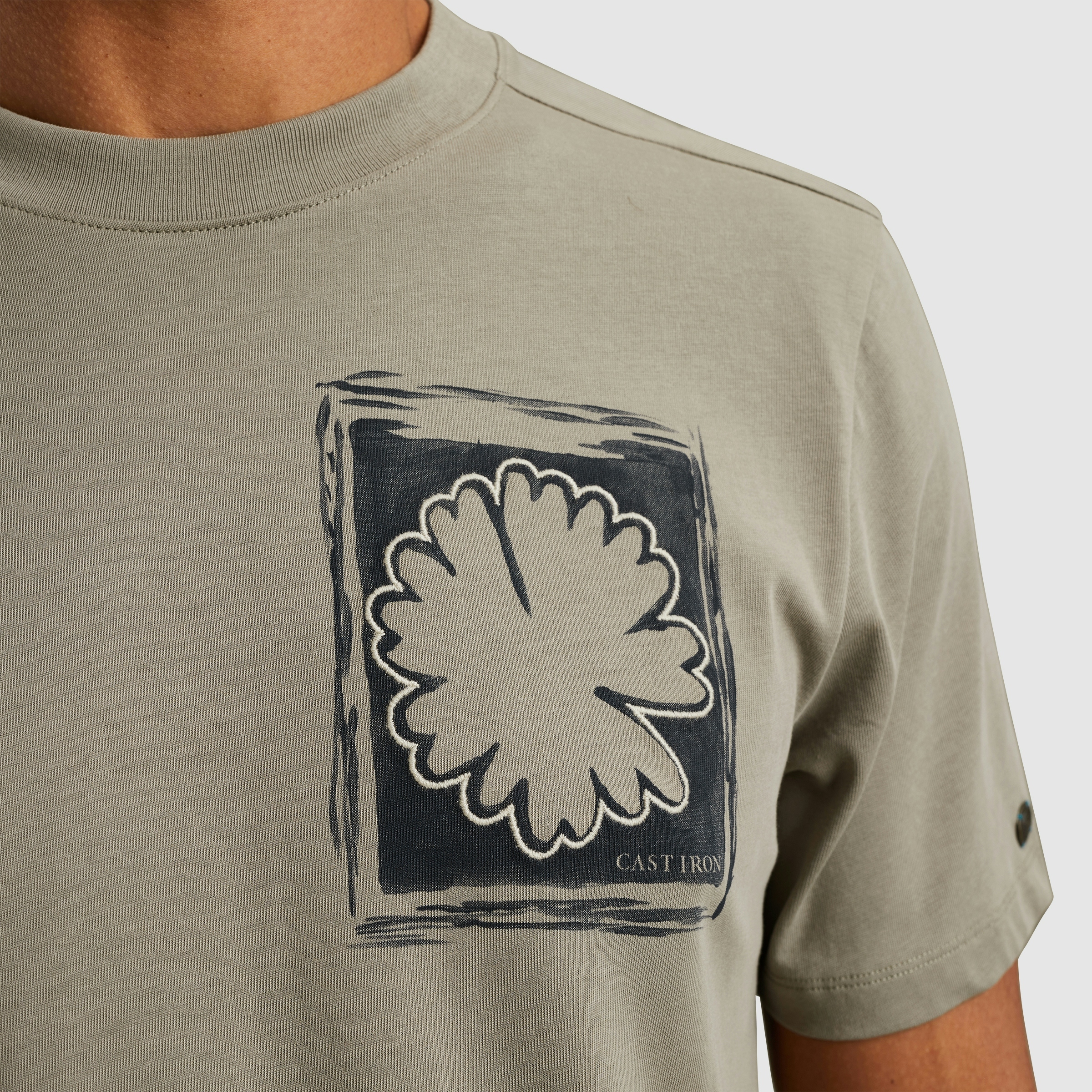 Cast Iron T-shirt Elephant Skin