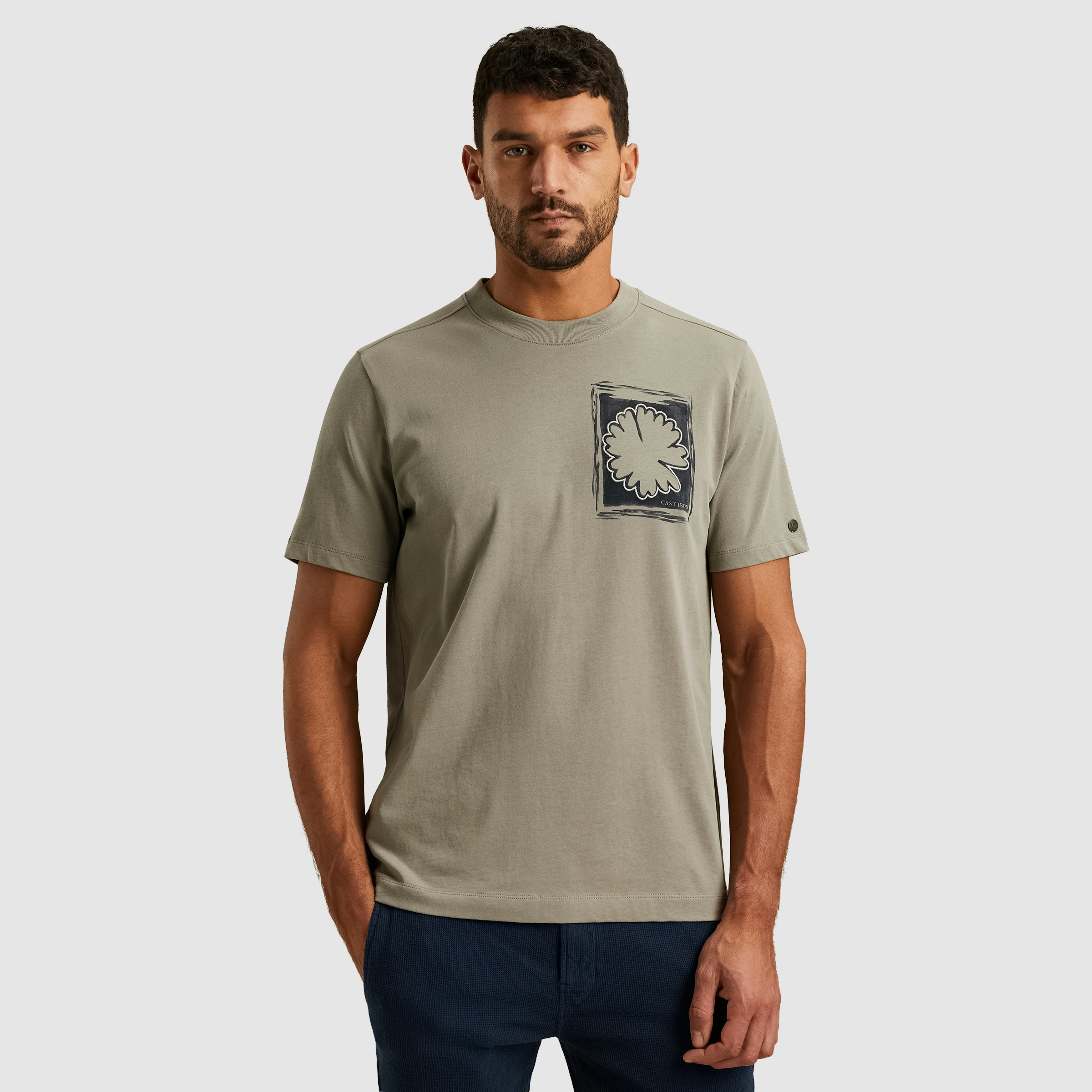 Cast Iron T-shirt Elephant Skin