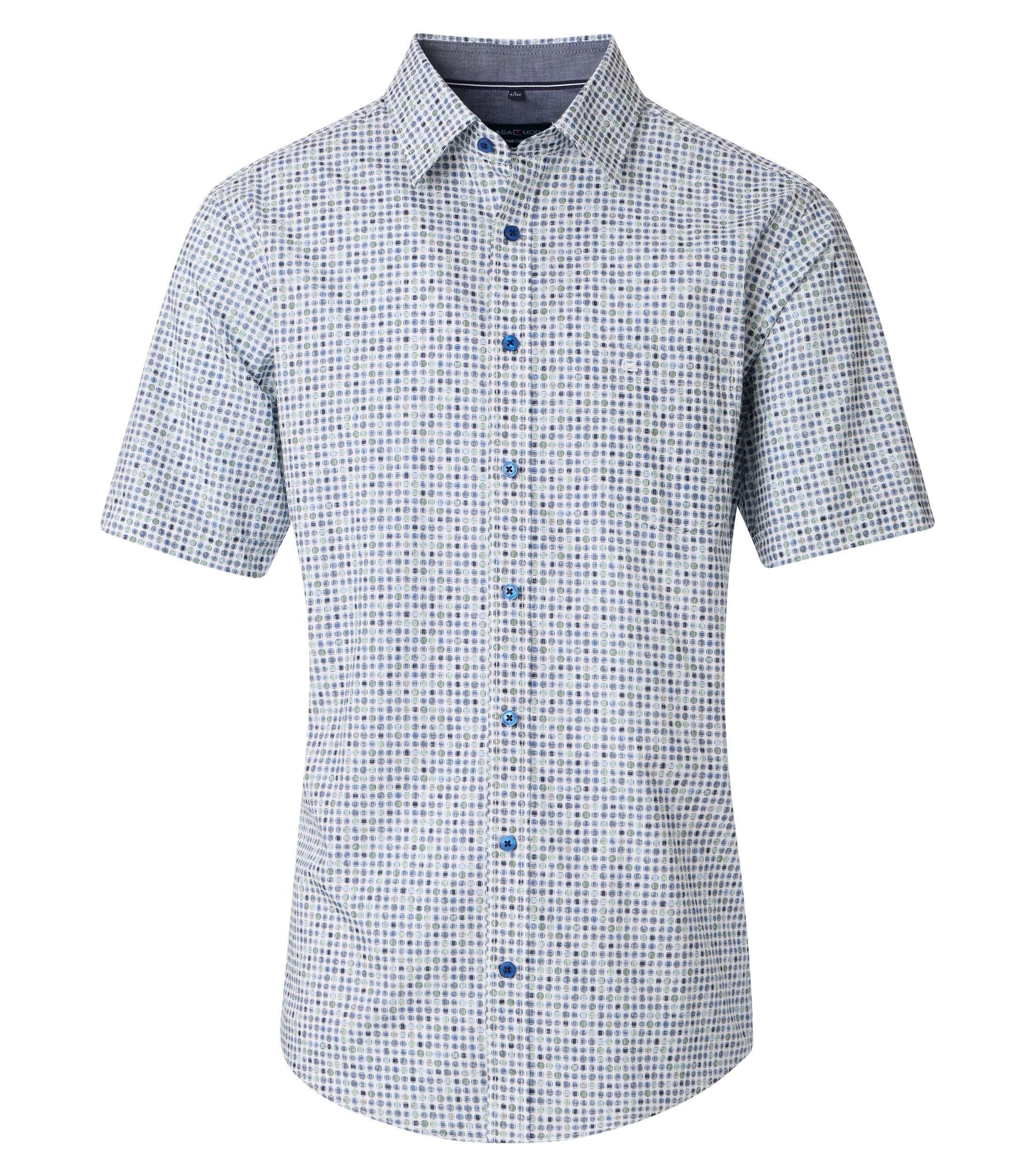 Casa Moda Casual Shirt Print Groen