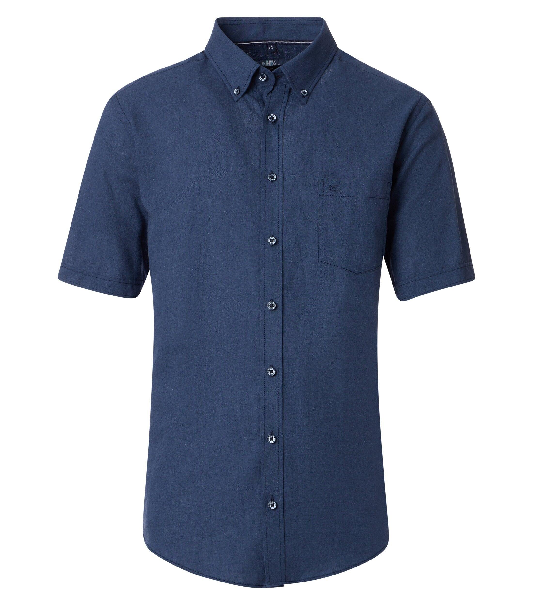Casa Moda Casual Shirt Donkerblauw