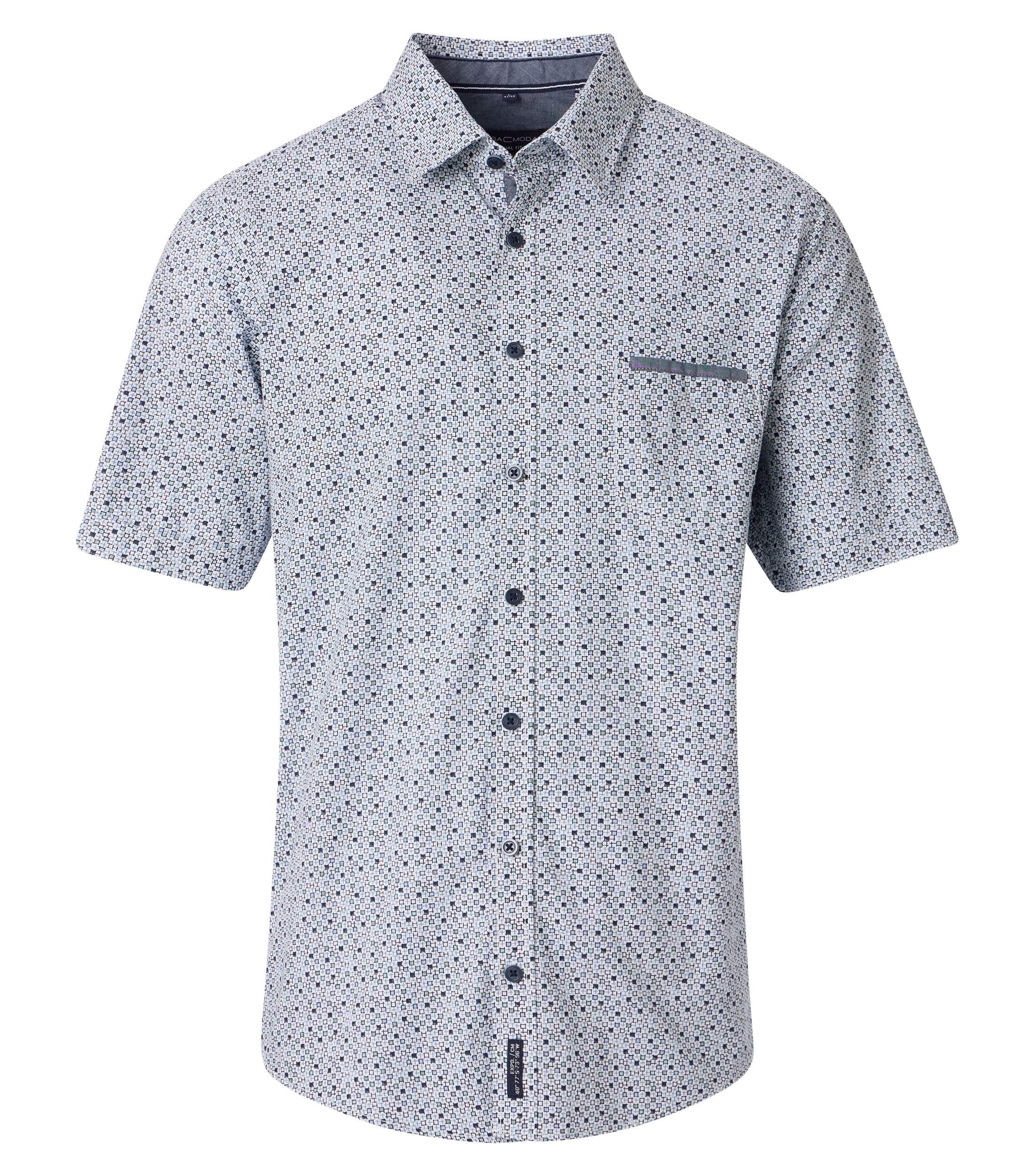 Casa Moda Casual Shirt Blauw Print