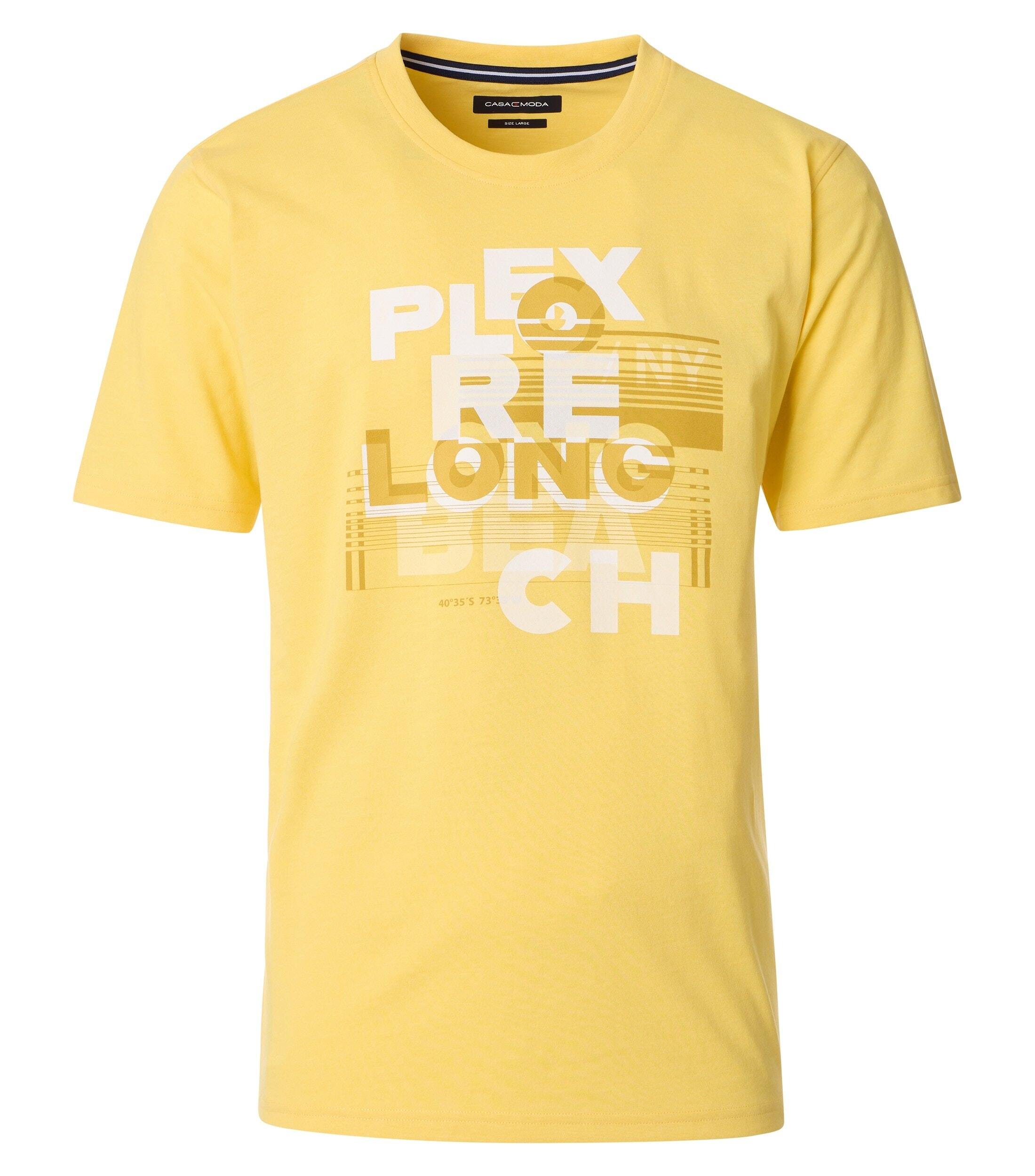 Casa Moda T-shirt Geel